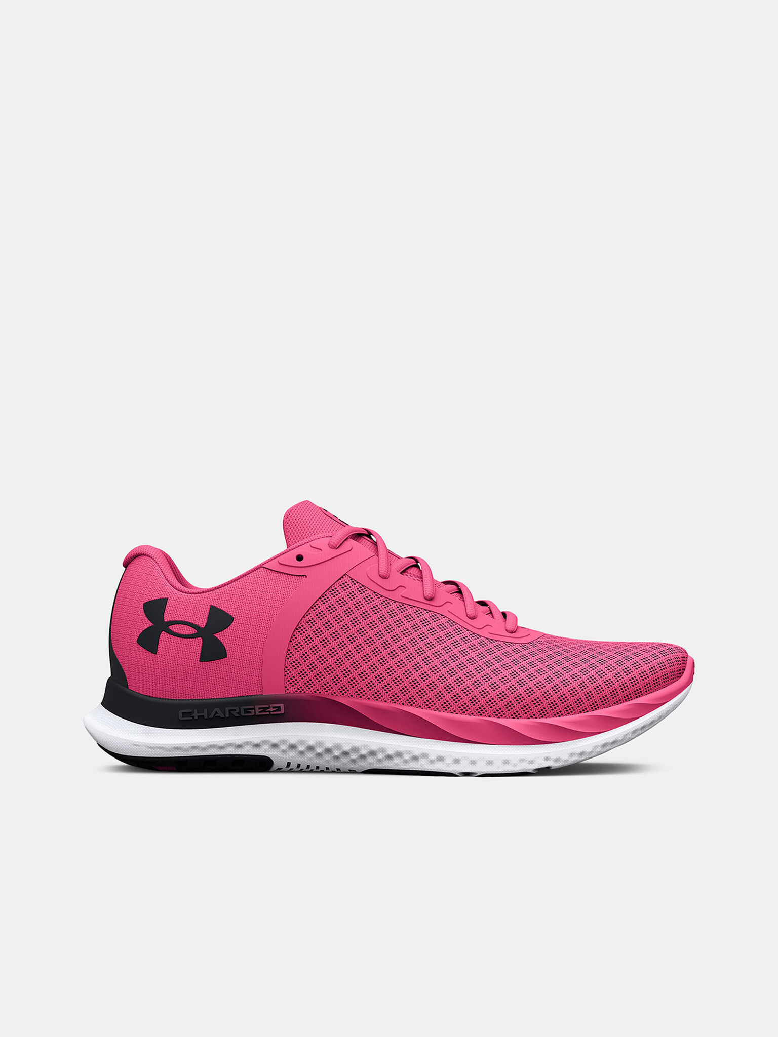 Under Armour UA W Charged Breeze Sneakers Pink - Pepit.gr