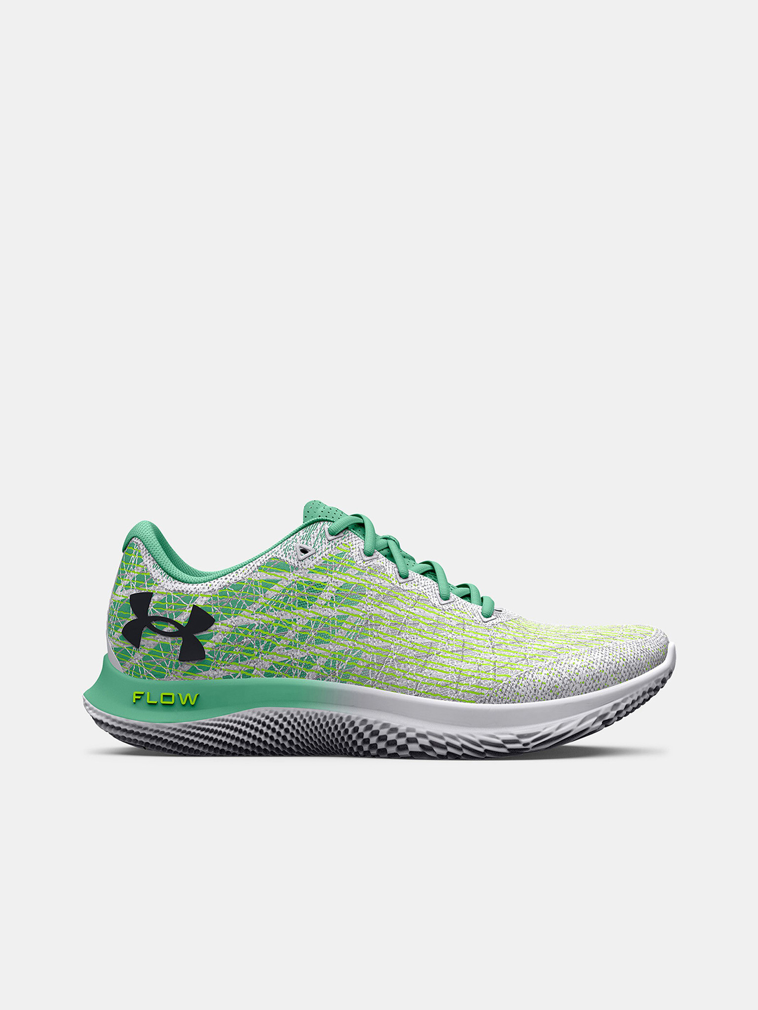 Under Armour UA W FLOW Velociti Wind 2 Sneakers Green - Pepit.gr