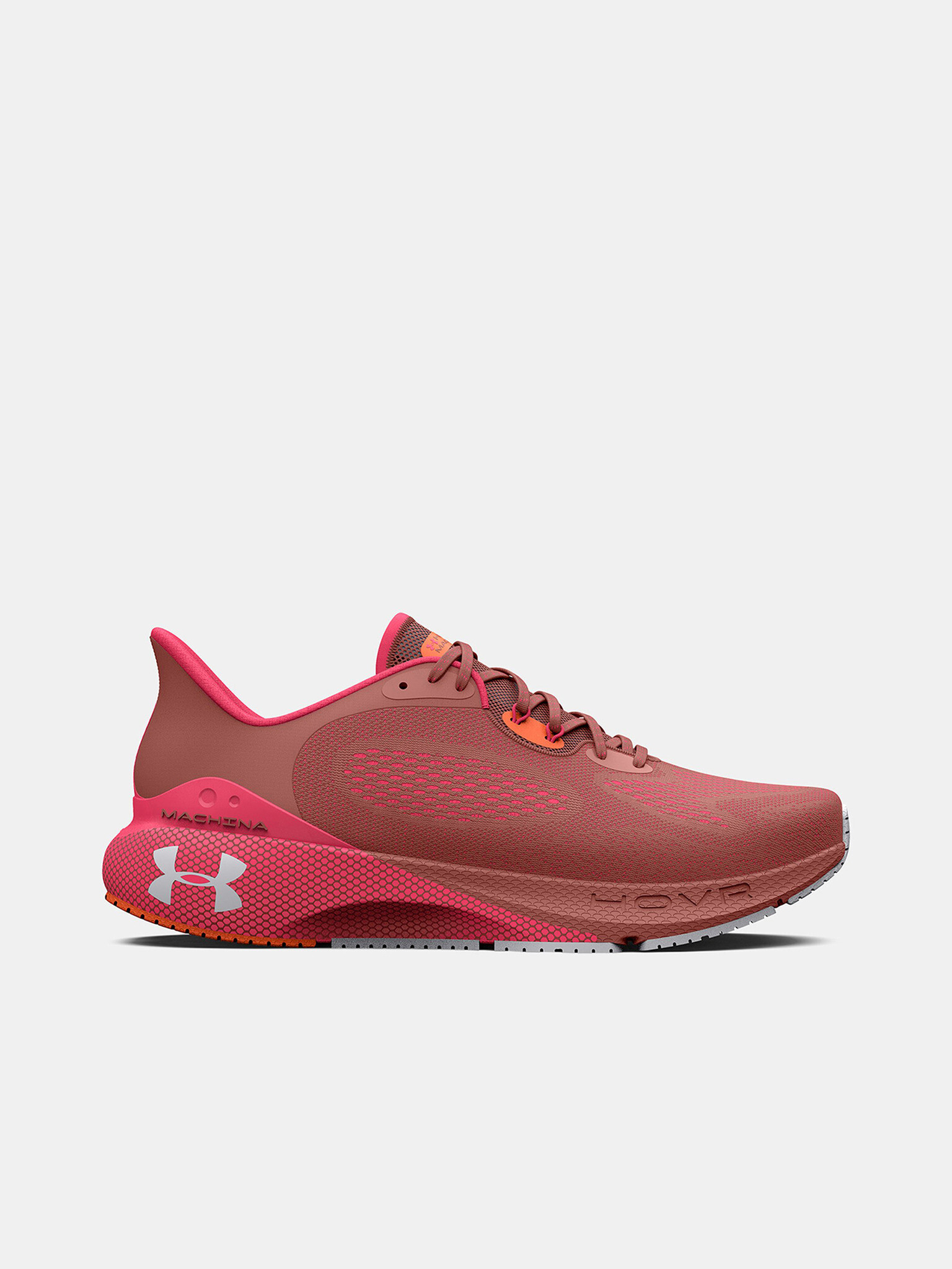 Under Armour UA W HOVR™ Machina 3 Sneakers Red - Pepit.gr