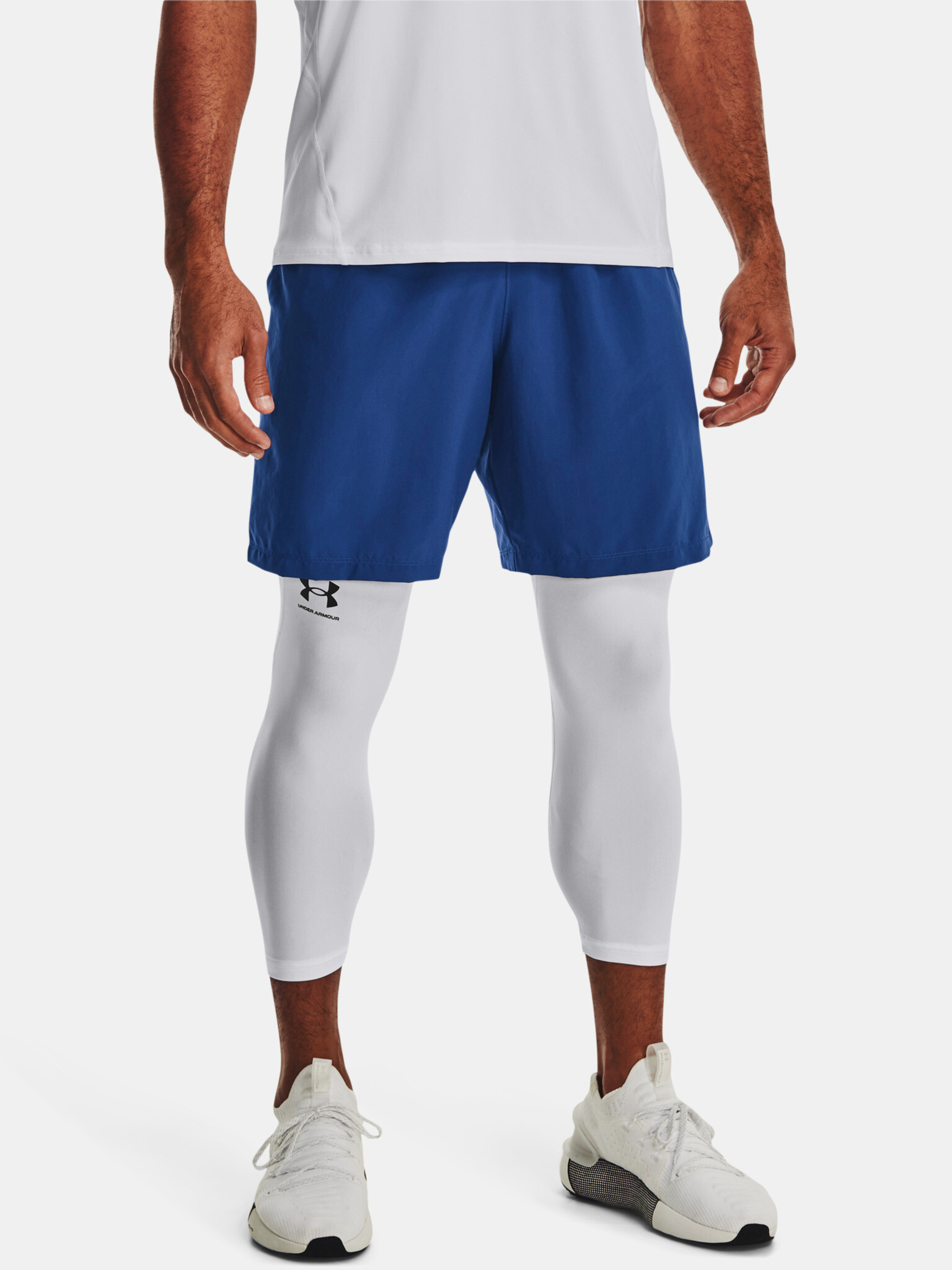 Under Armour UA Woven Graphic Short pants Blue - Pepit.gr