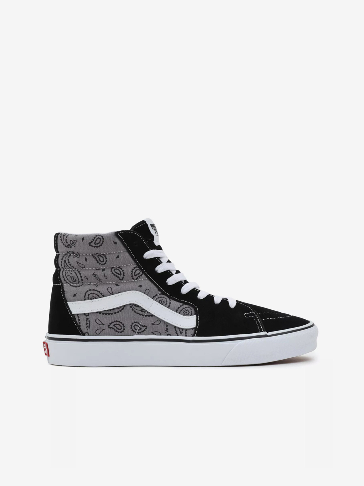 Vans Paisley Sk8-Hi Sneakers Grey - Pepit.gr