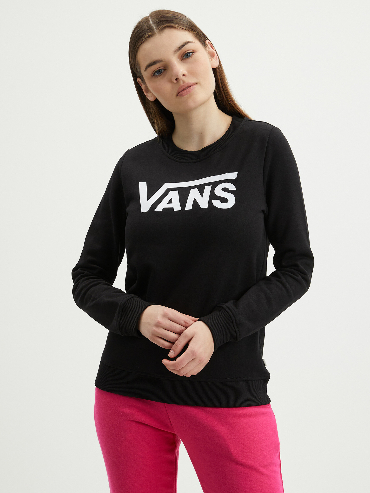 Vans Sweatshirt Black - Pepit.gr