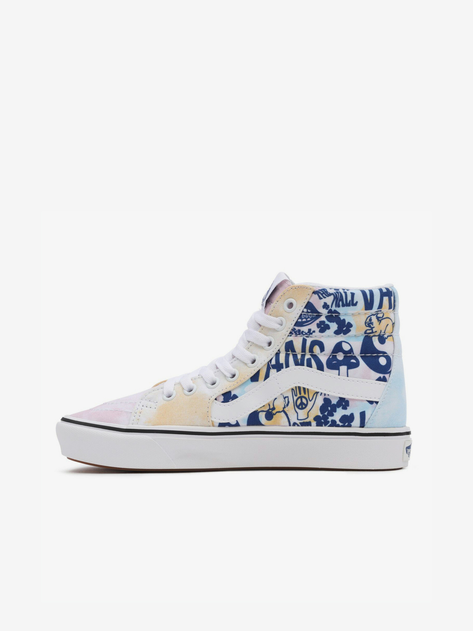 Vans UA Comfy Cush SK8-Hi Sneakers White - Pepit.gr