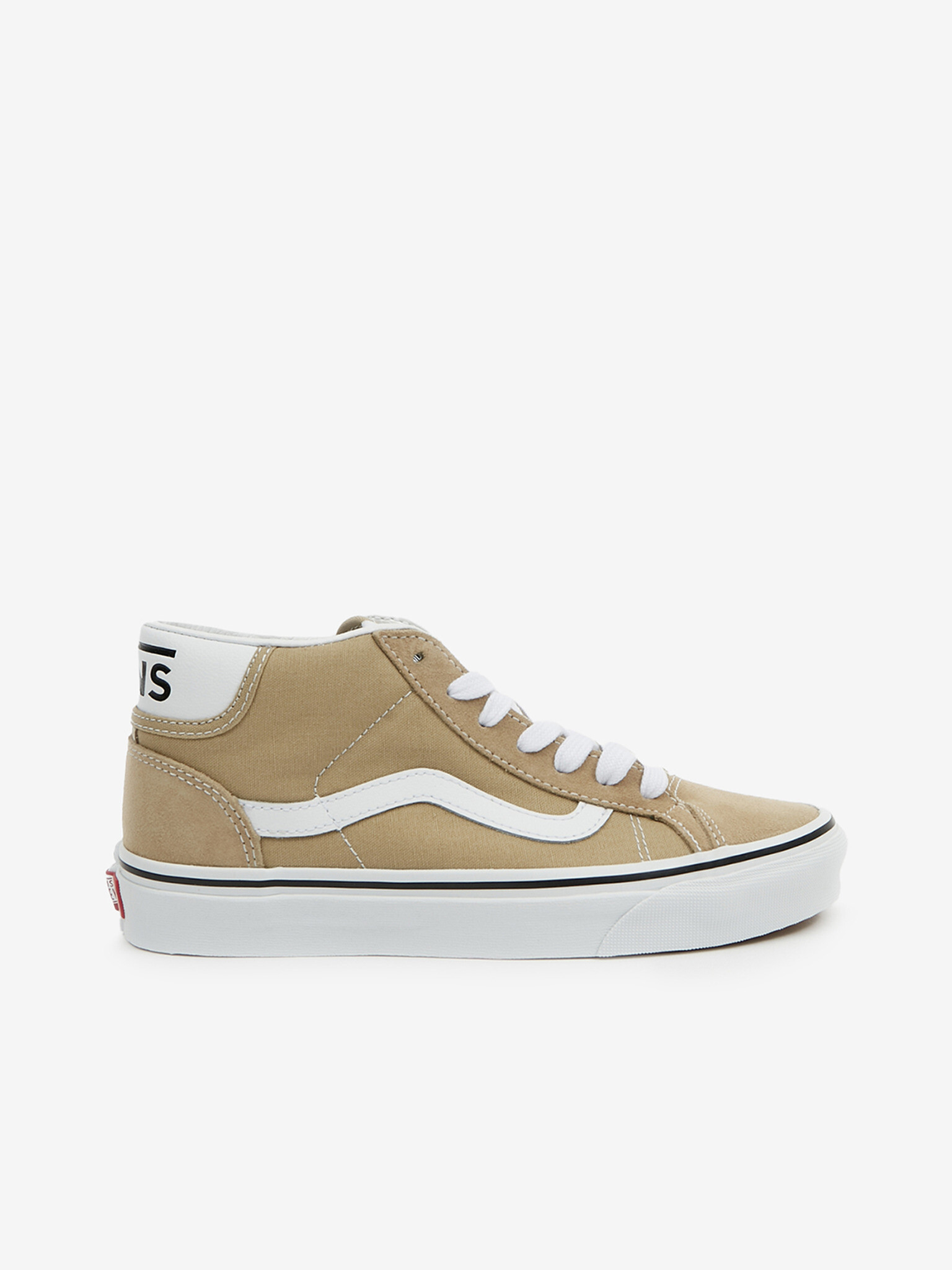 Vans UA Mid Skool 37 Sneakers Beige - Pepit.gr