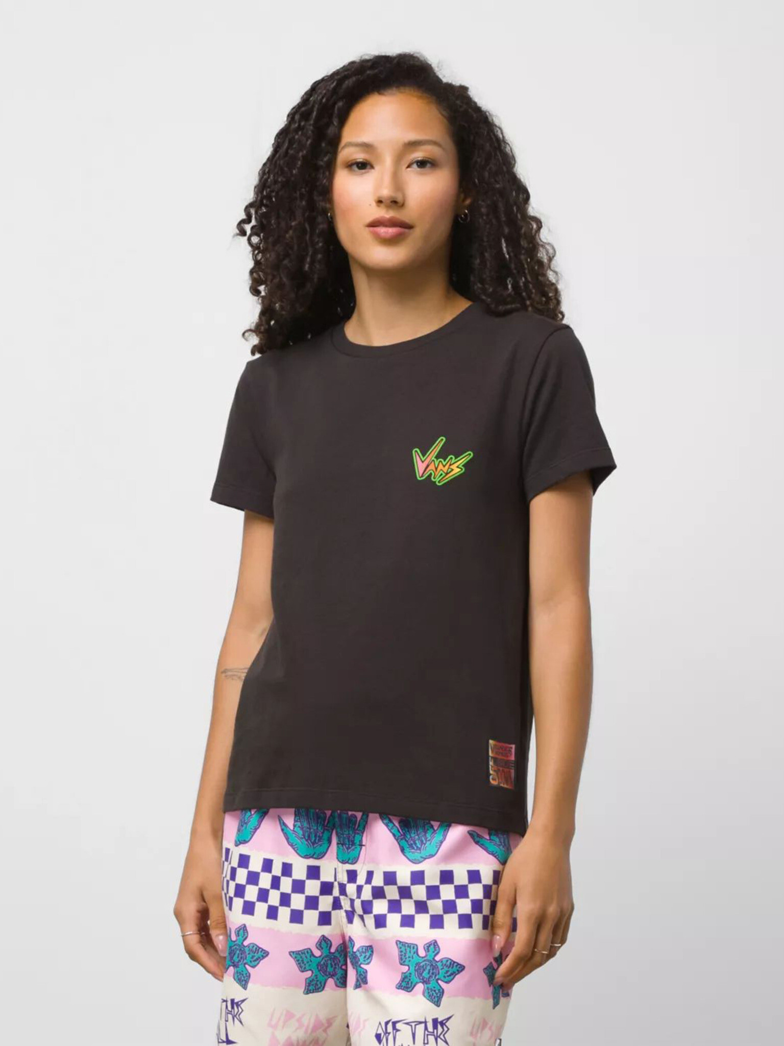 Vans x Stranger Things Surf's Upside Down T-shirt Black - Pepit.gr