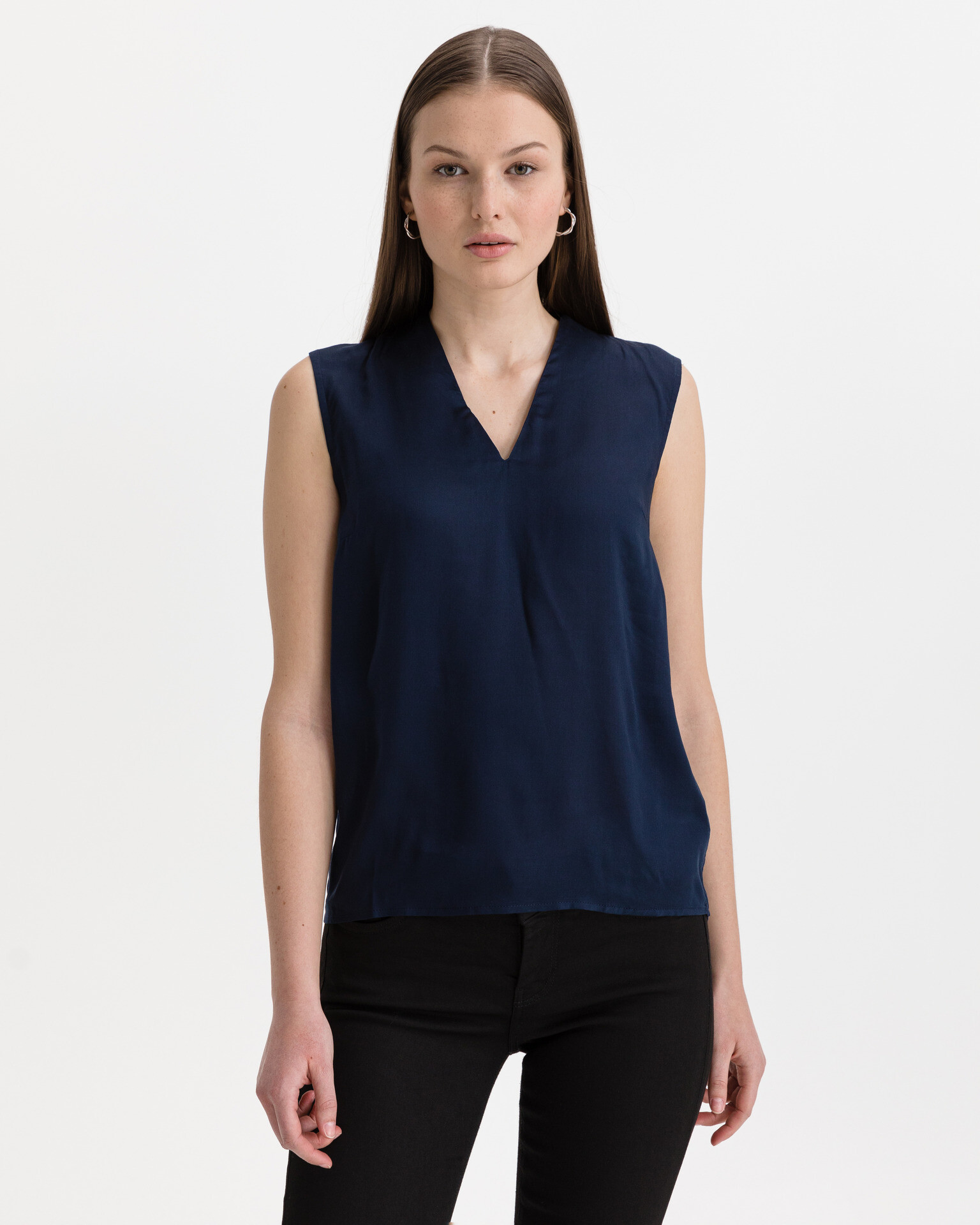 Vero Moda Fagia Blouse Blue - Pepit.gr