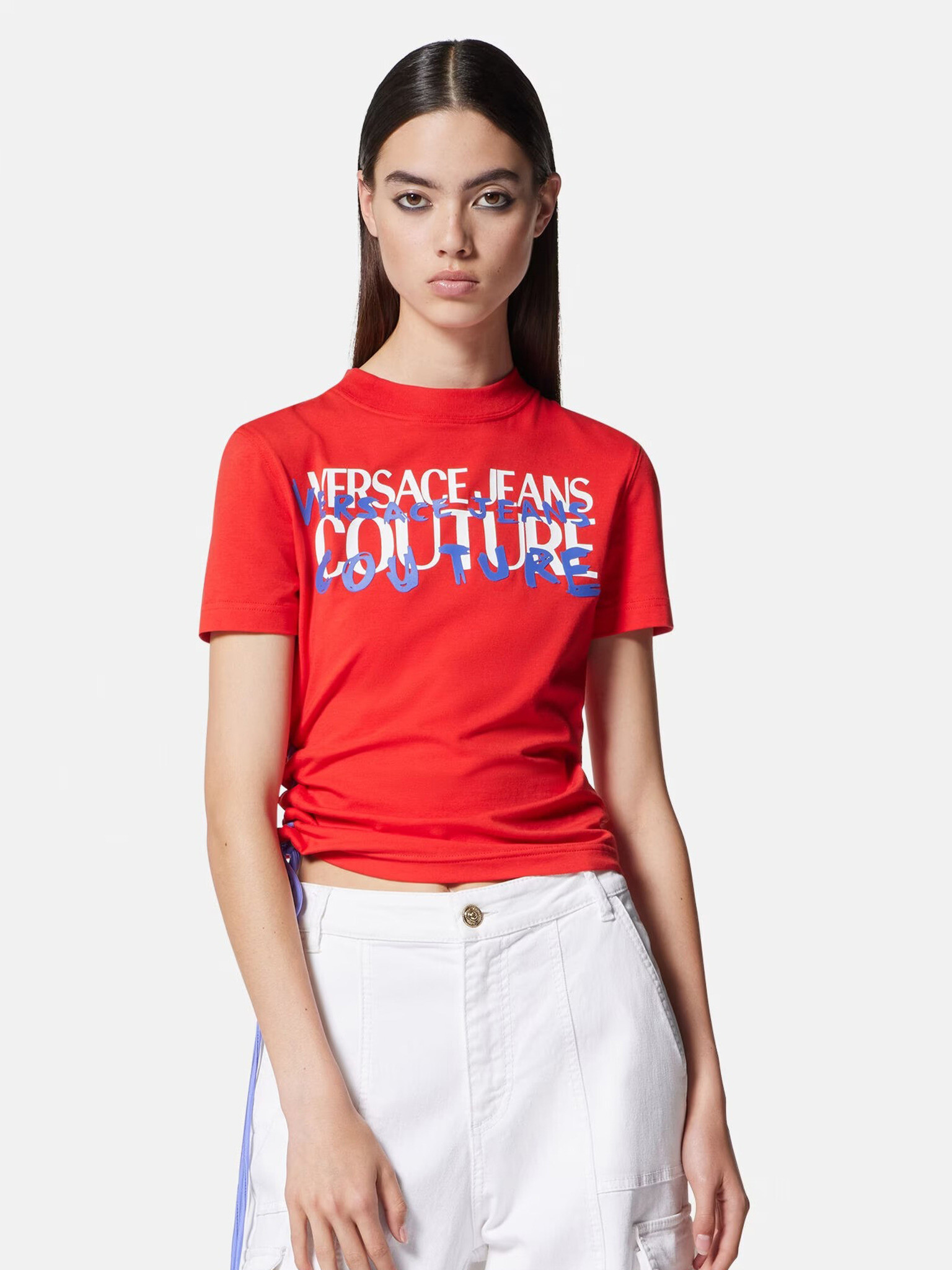 Versace Jeans Couture T-shirt Red - Pepit.gr