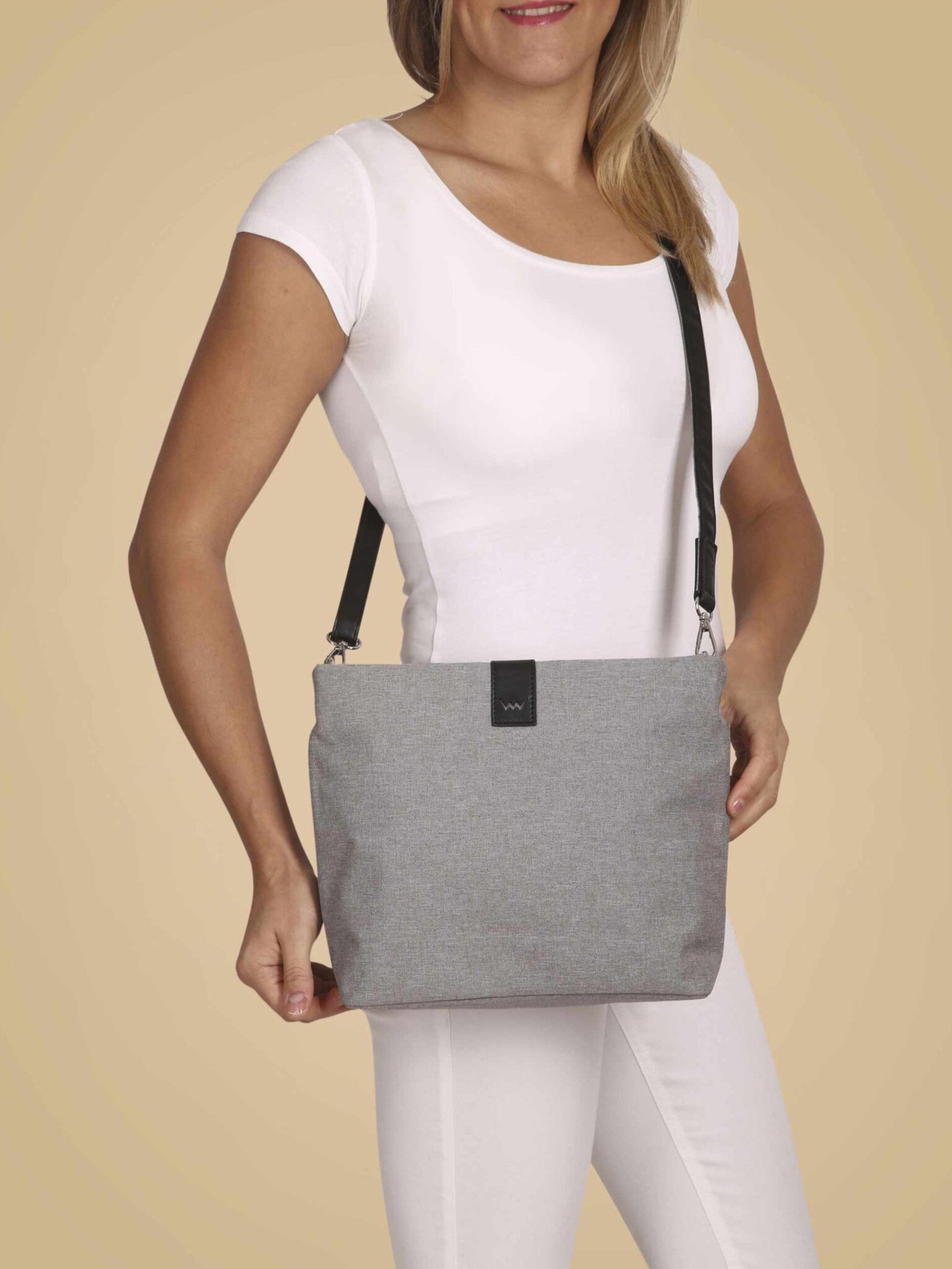 Vuch Jerkan Cross body bag Grey - Pepit.gr