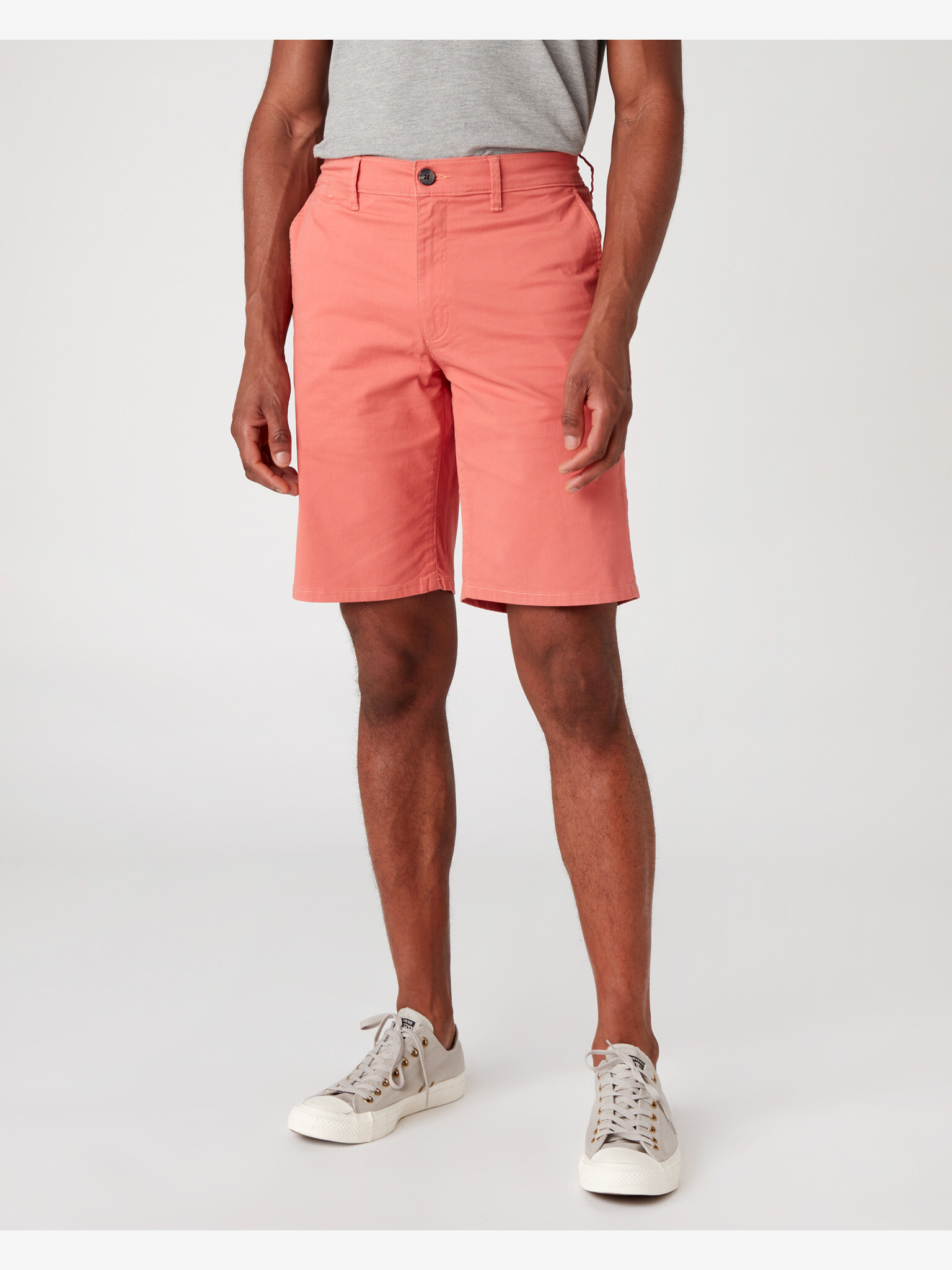 Wrangler Short pants Red Orange - Pepit.gr