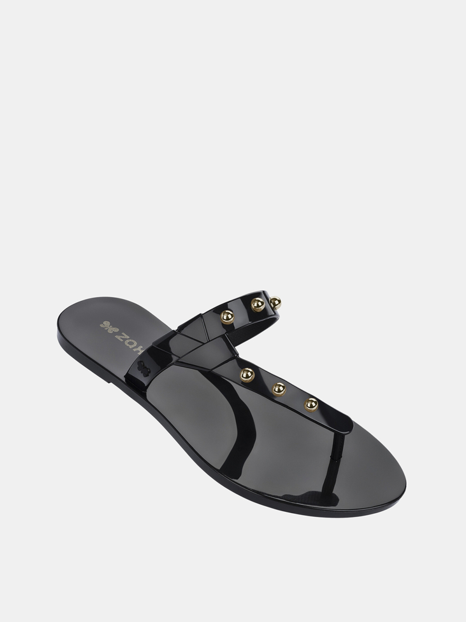 Zaxy Spike Flip-flops Black - Pepit.gr