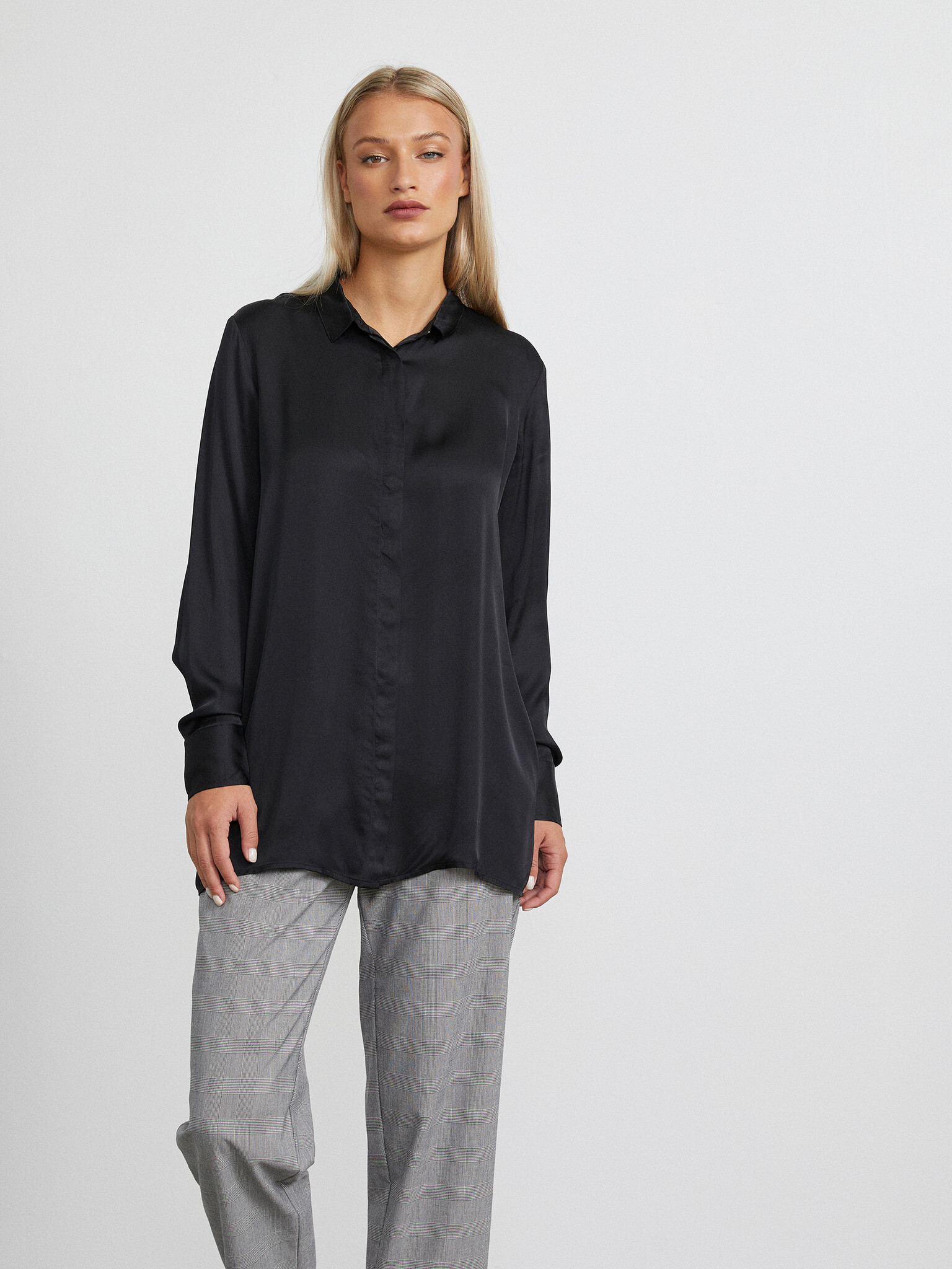 ZOOT.lab Angela Shirt Black - Pepit.gr