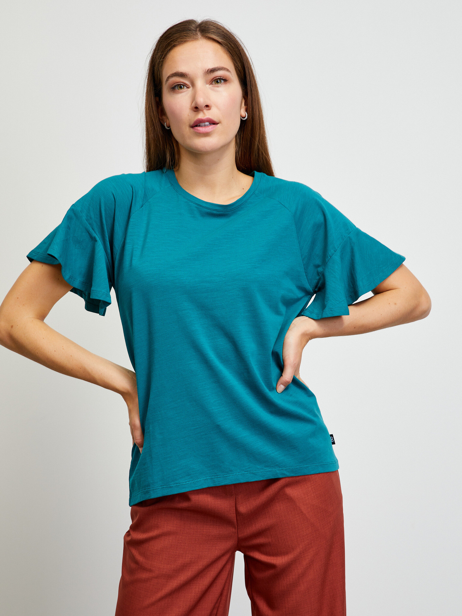 ZOOT.lab Aurelia T-shirt Blue - Pepit.gr