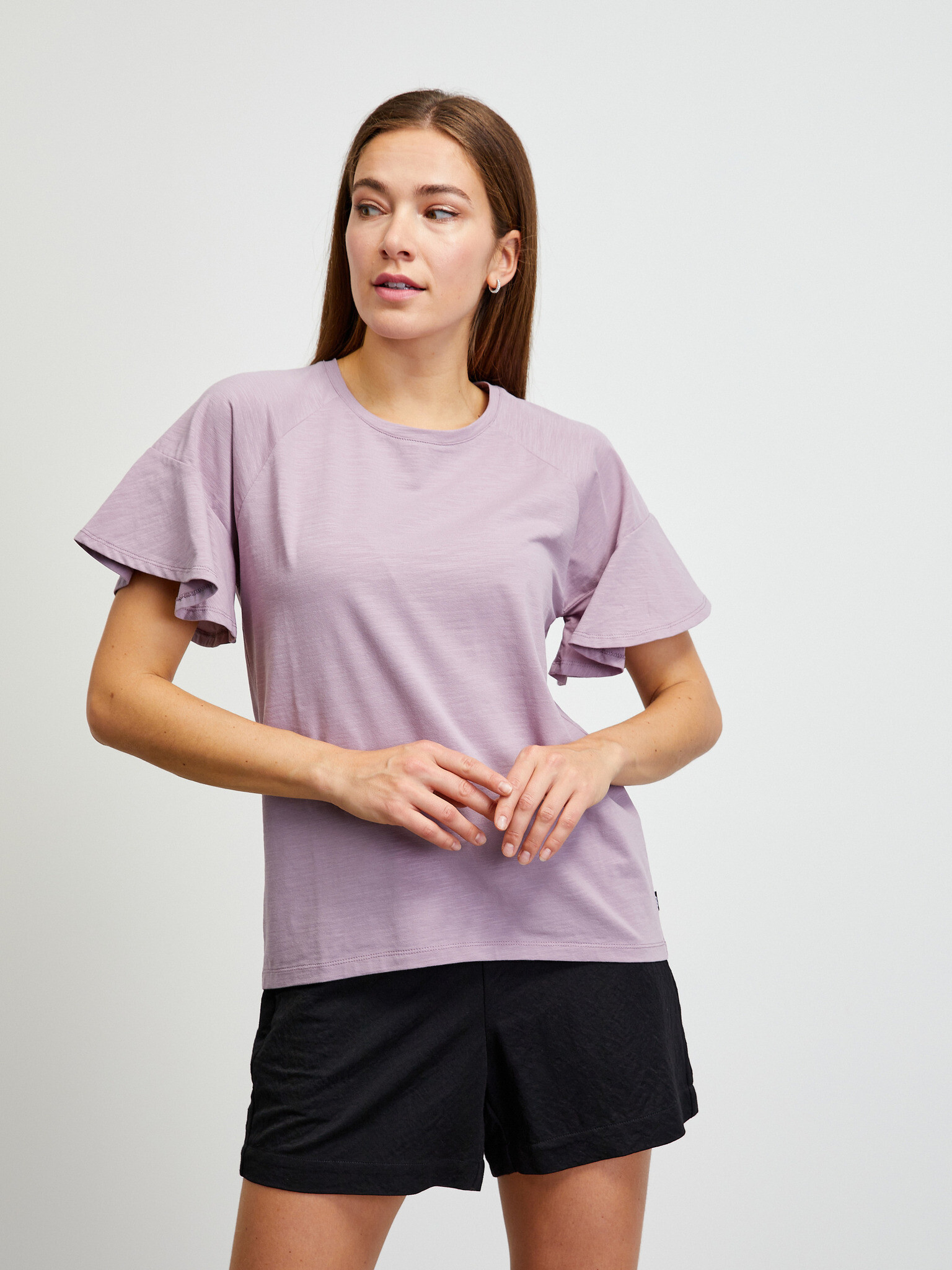 ZOOT.lab Aurelia T-shirt Violet - Pepit.gr