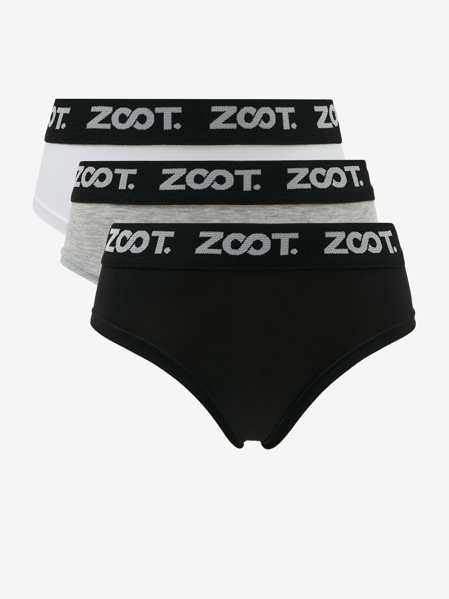 ZOOT.lab Briefs 3 Piece Black - Pepit.gr