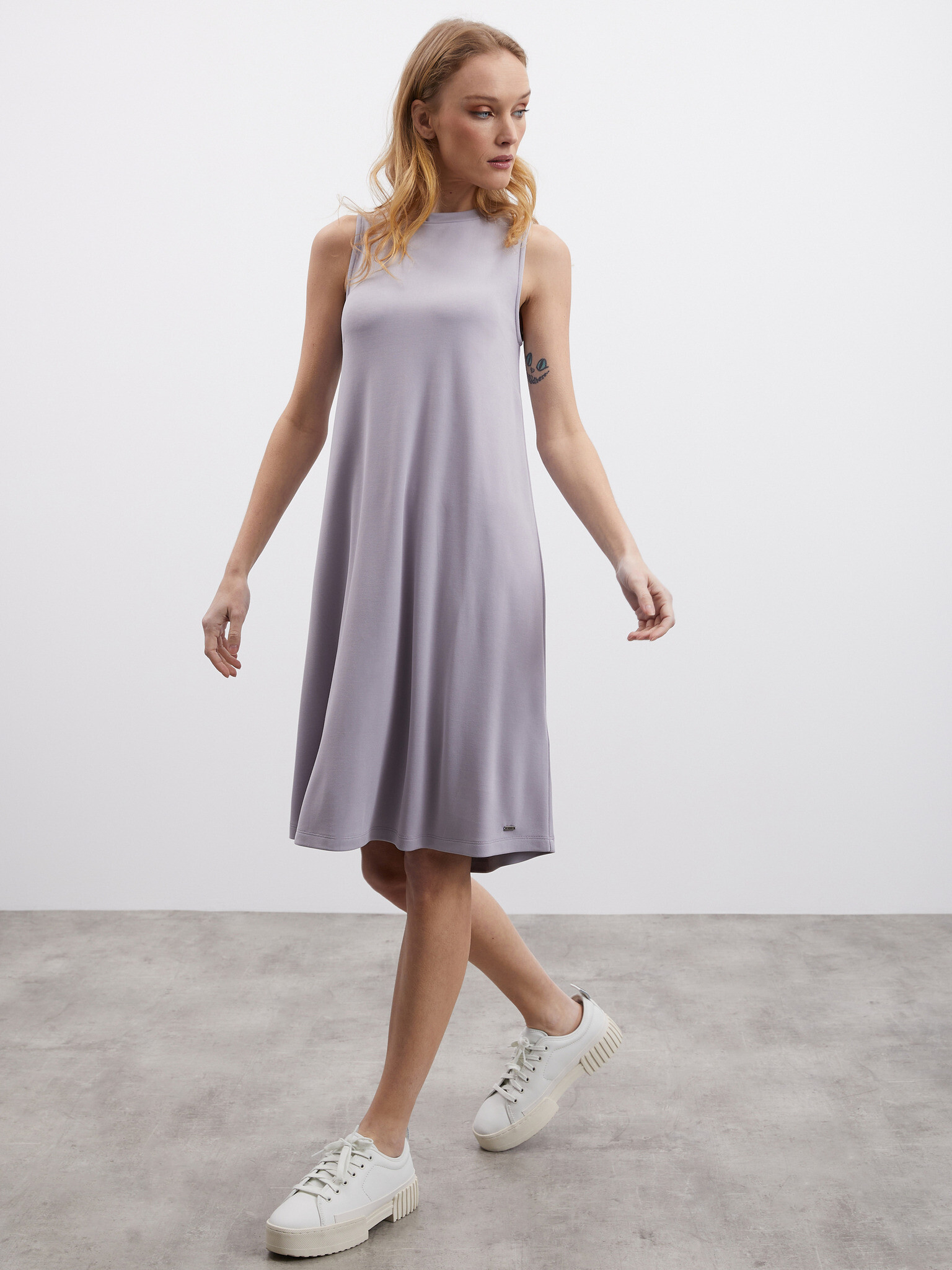 ZOOT.lab Cole Dresses Grey - Pepit.gr