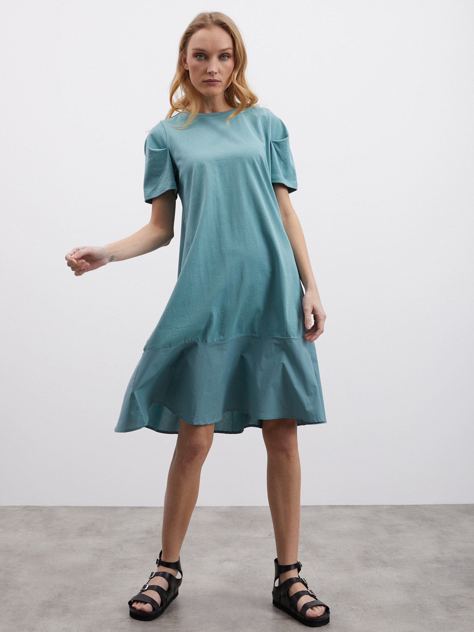 ZOOT.lab Dasha Dresses Green - Pepit.gr