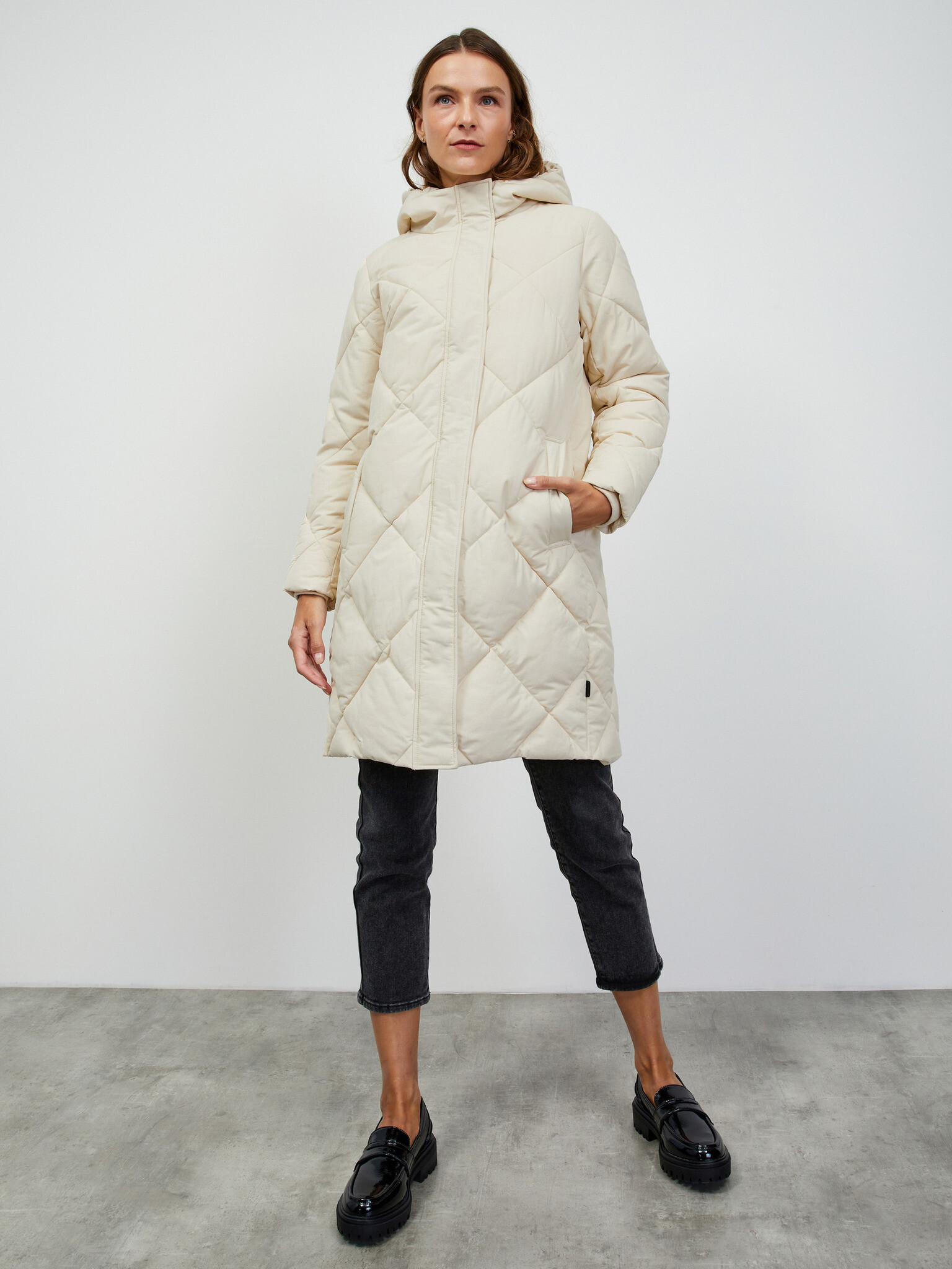 ZOOT.lab Fannie Coat White - Pepit.gr