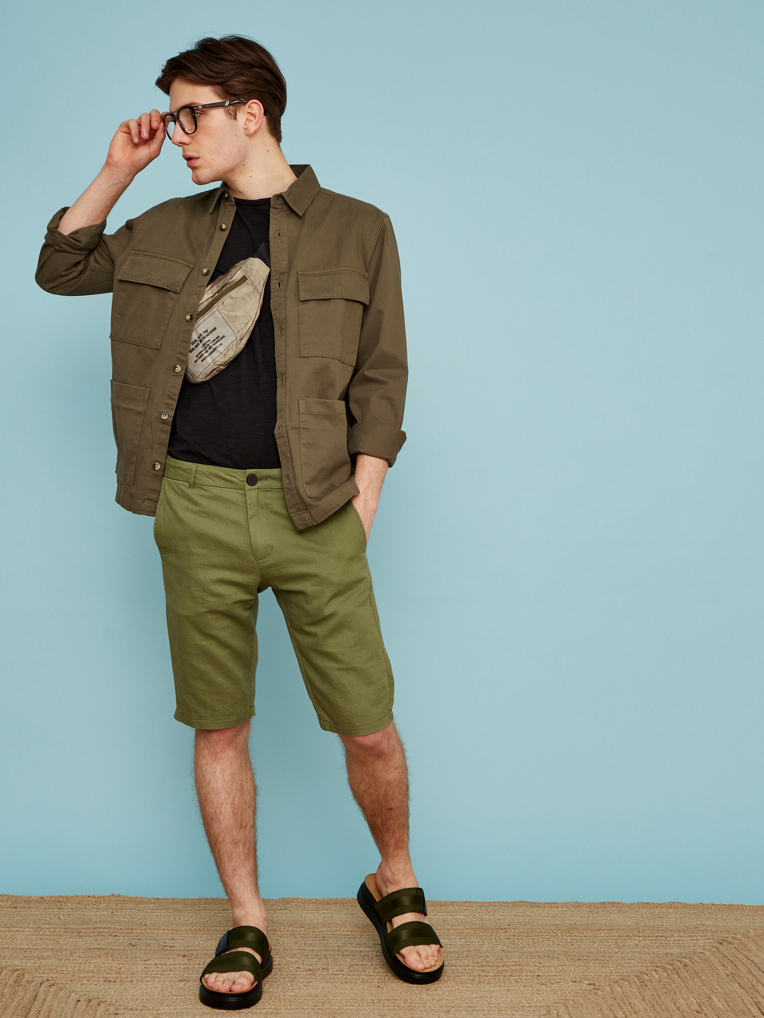 ZOOT.lab Gavin Short pants Green - Pepit.gr