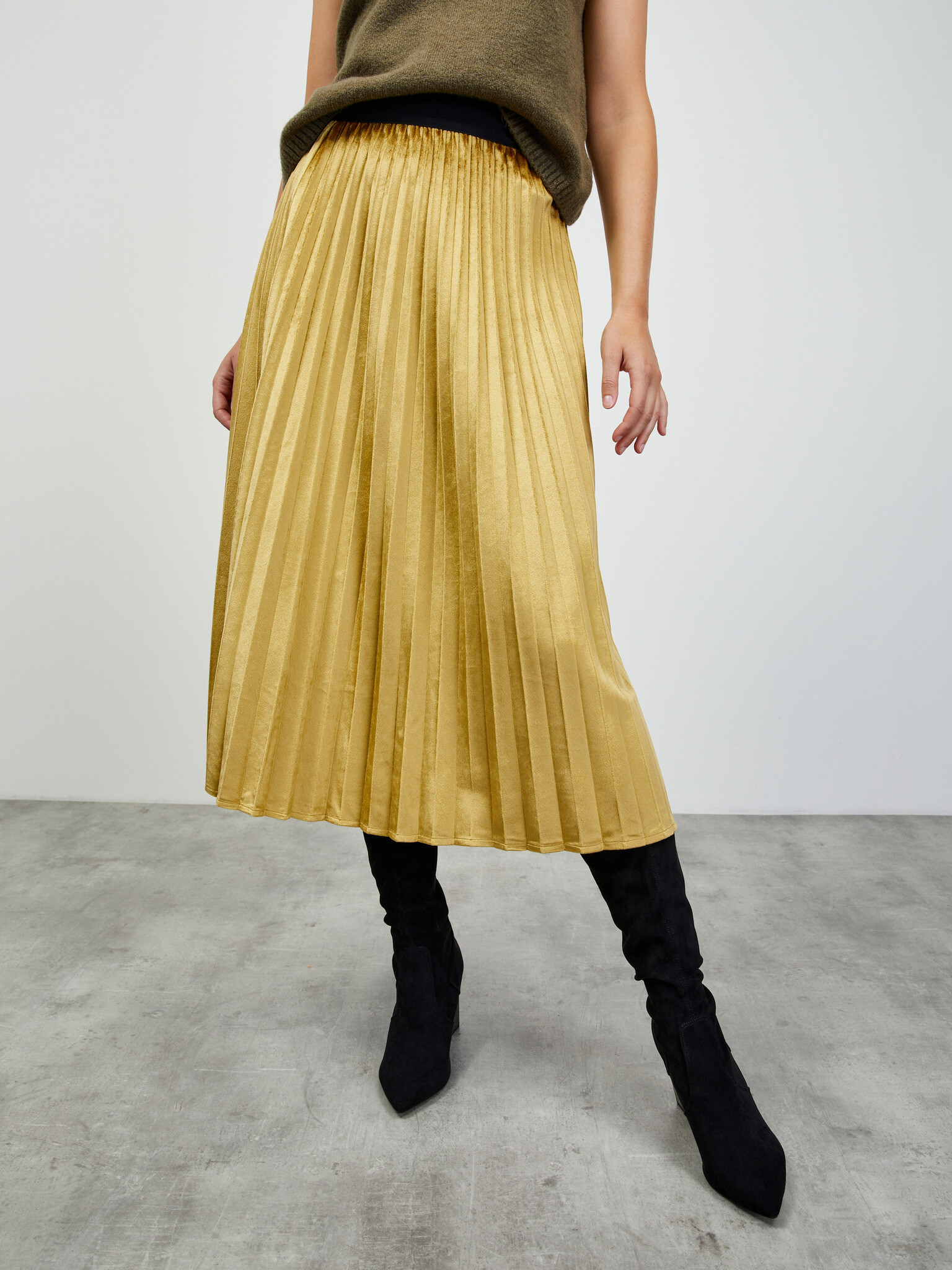 ZOOT.lab Nova Skirt Gold - Pepit.gr