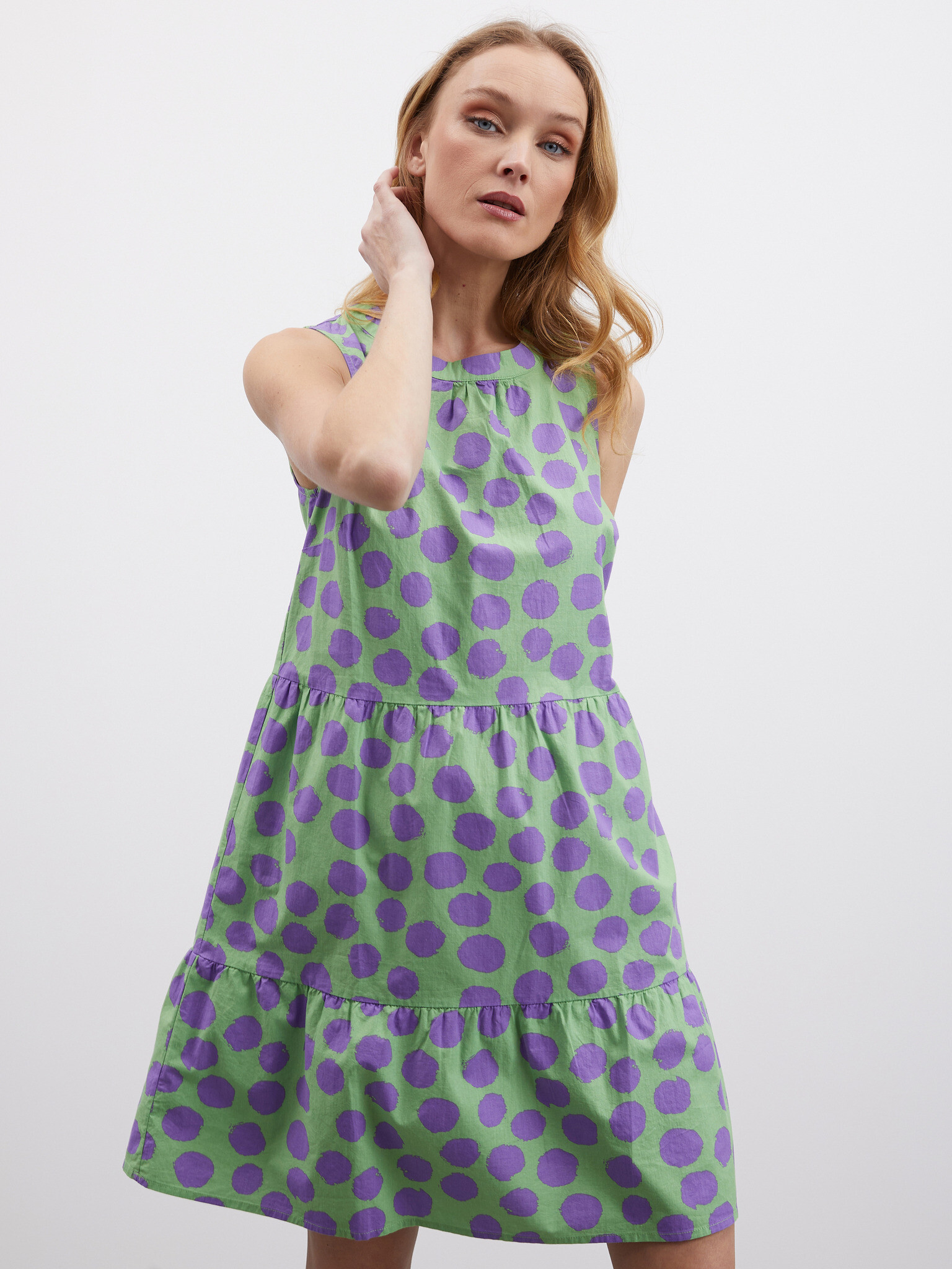 ZOOT.lab Petronella Dresses Green - Pepit.gr