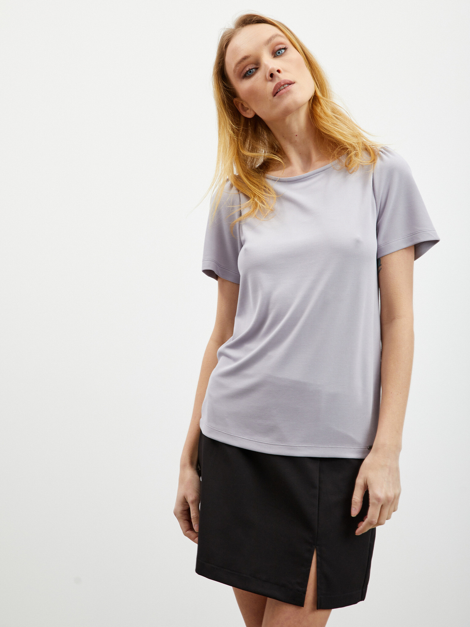 ZOOT.lab Romy T-shirt Grey - Pepit.gr