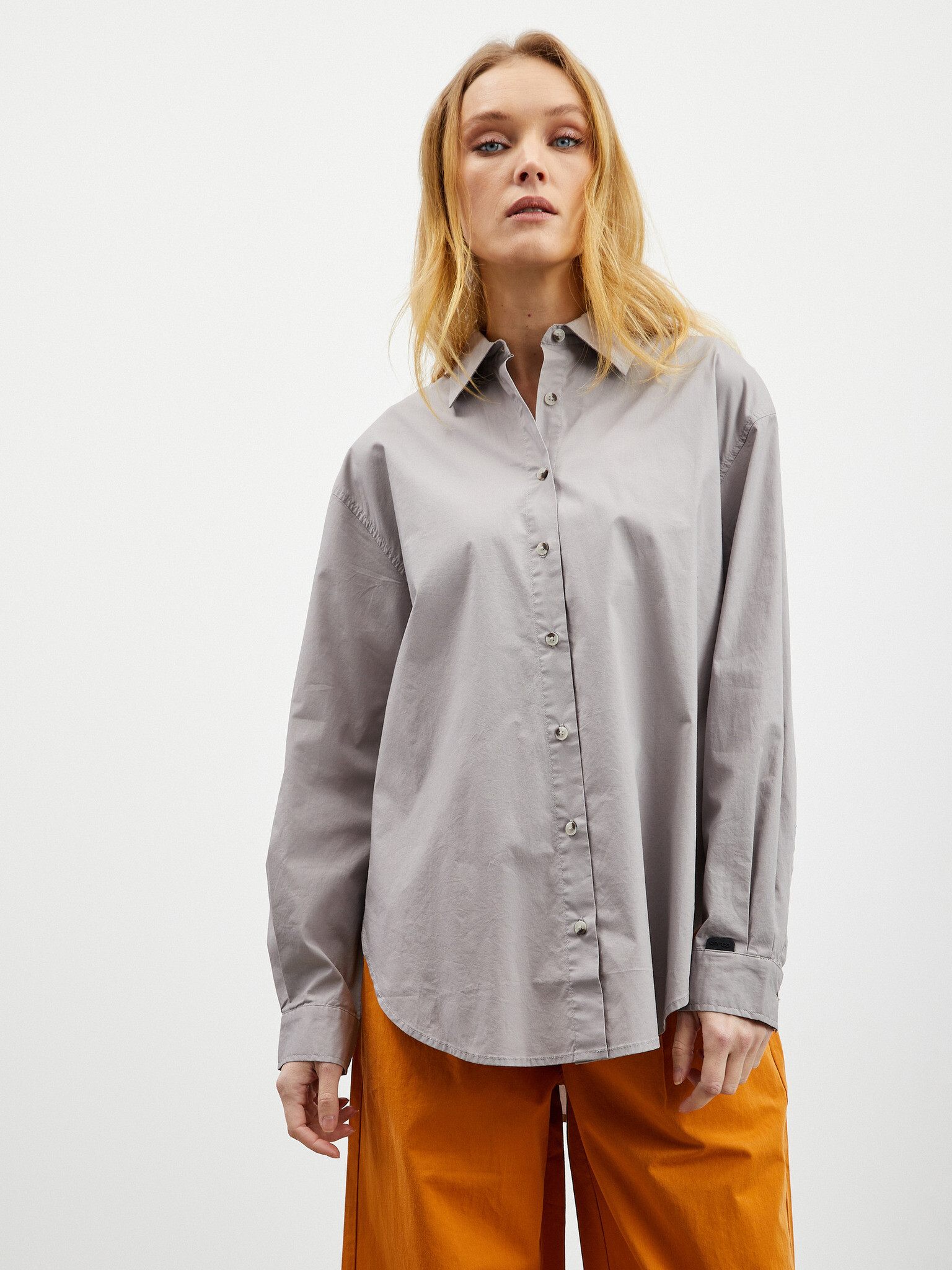 ZOOT.lab Rosalinde Shirt Grey - Pepit.gr