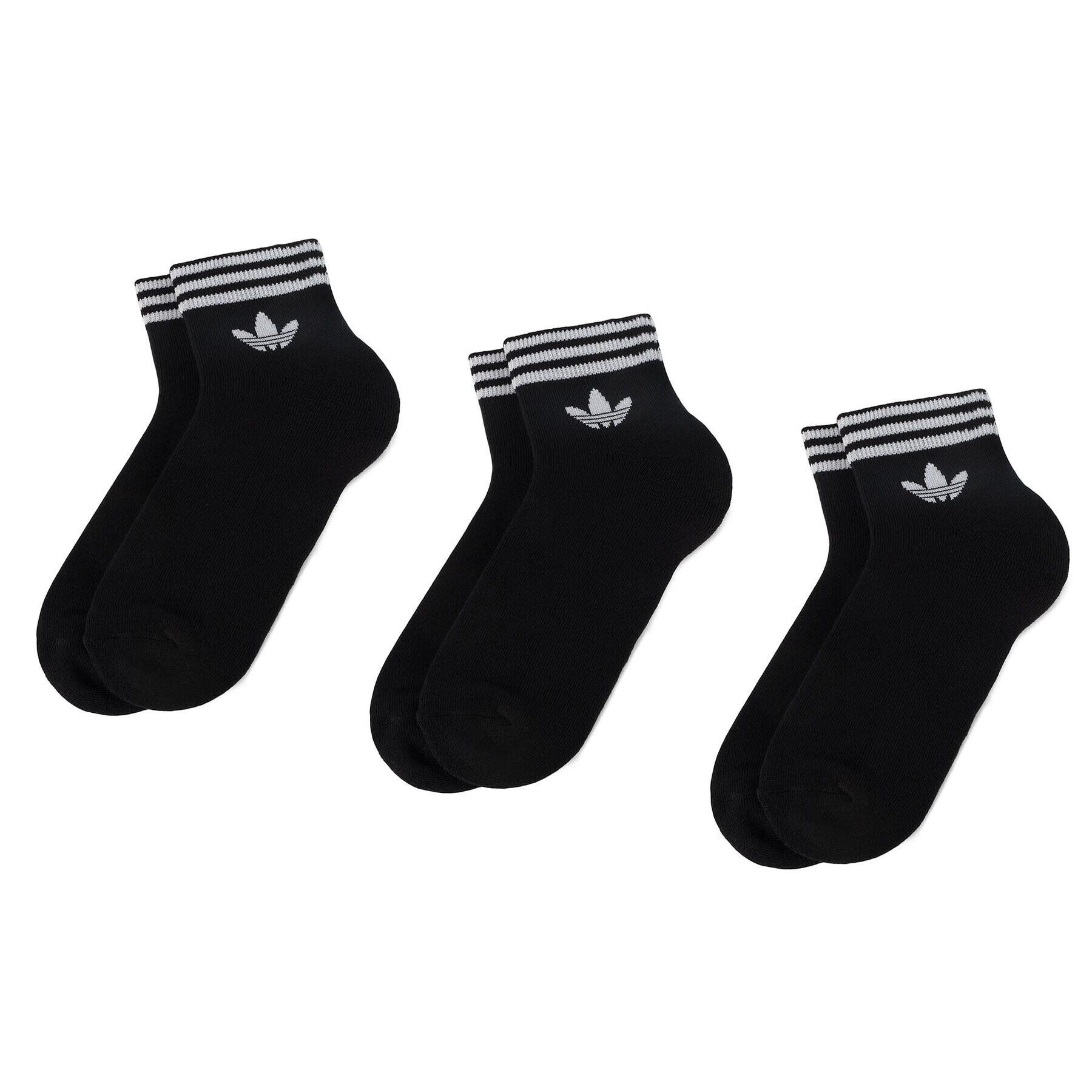 adidas Σετ 3 ζευγάρια κοντές κάλτσες unisex - Pepit.gr