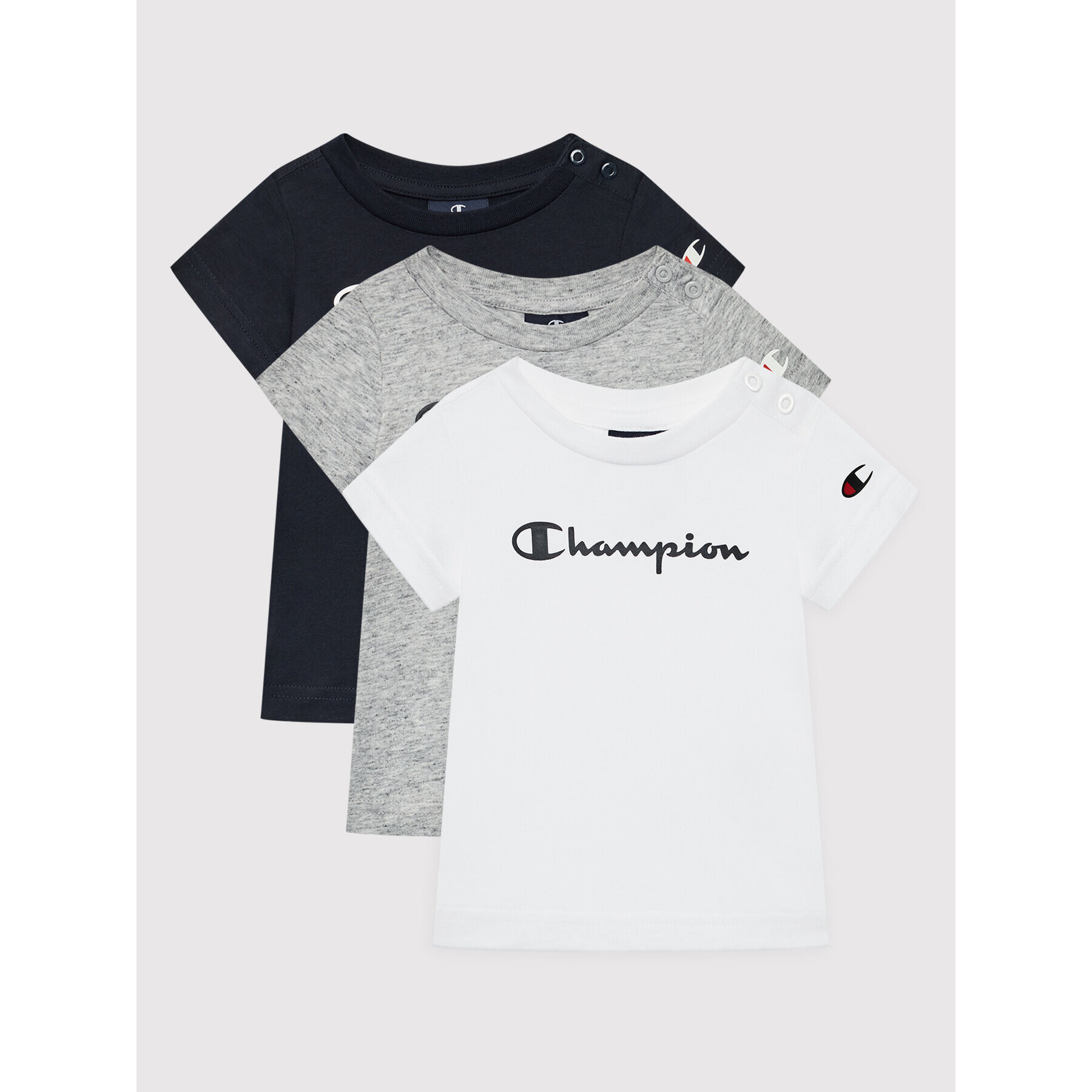 Champion Σετ 3 T-Shirts - Pepit.gr