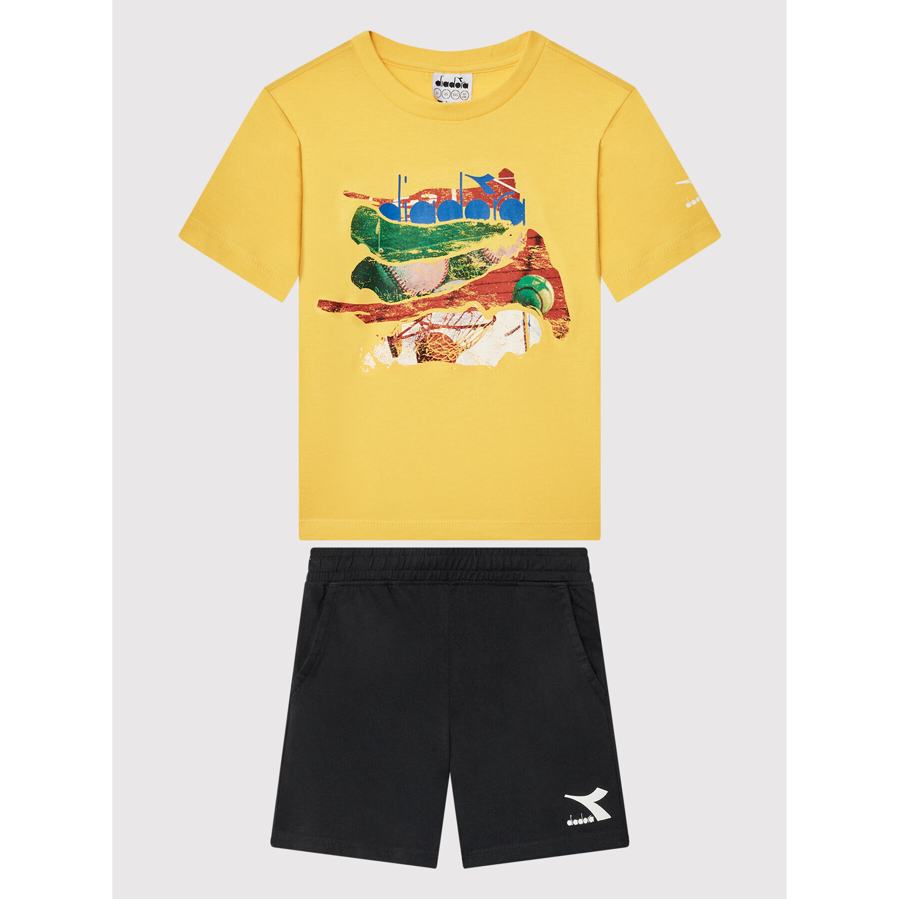 Diadora Σετ t-shirt και αθλητικό σορτς - Pepit.gr