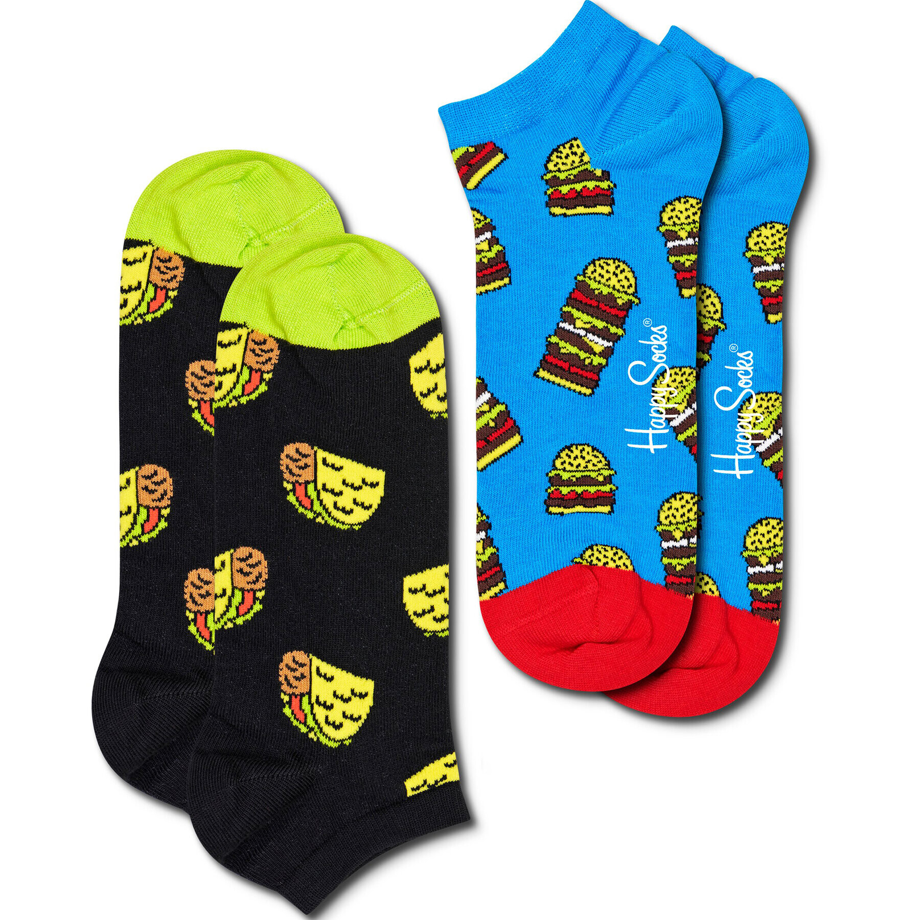 Happy Socks Σετ 2 ζευγάρια κοντές κάλτσες unisex - Pepit.gr