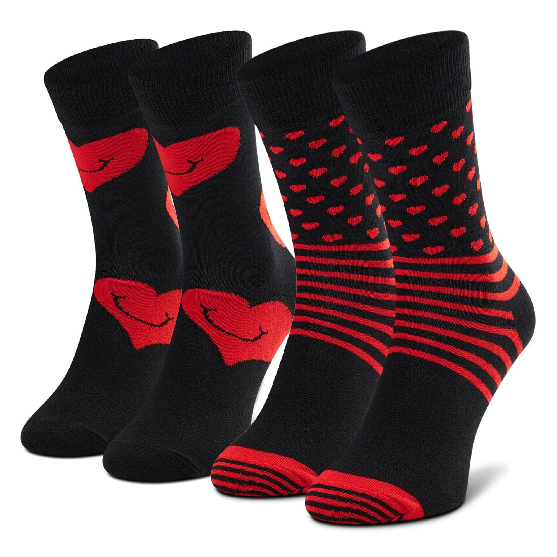 Happy Socks Σετ 2 ζευγάρια ψηλές κάλτσες unisex - Pepit.gr