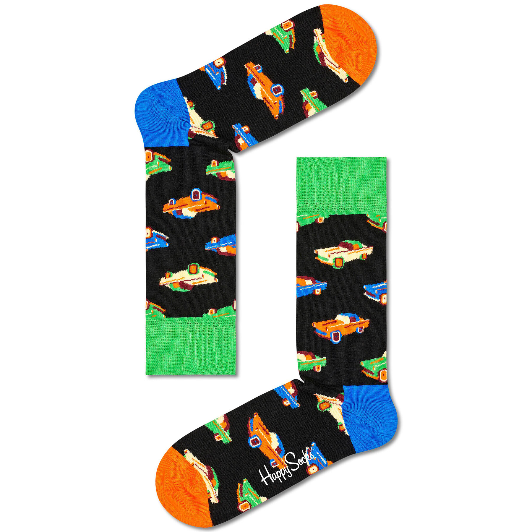 Happy Socks Σετ 4 ζευγάρια ψηλές κάλτσες unisex - Pepit.gr