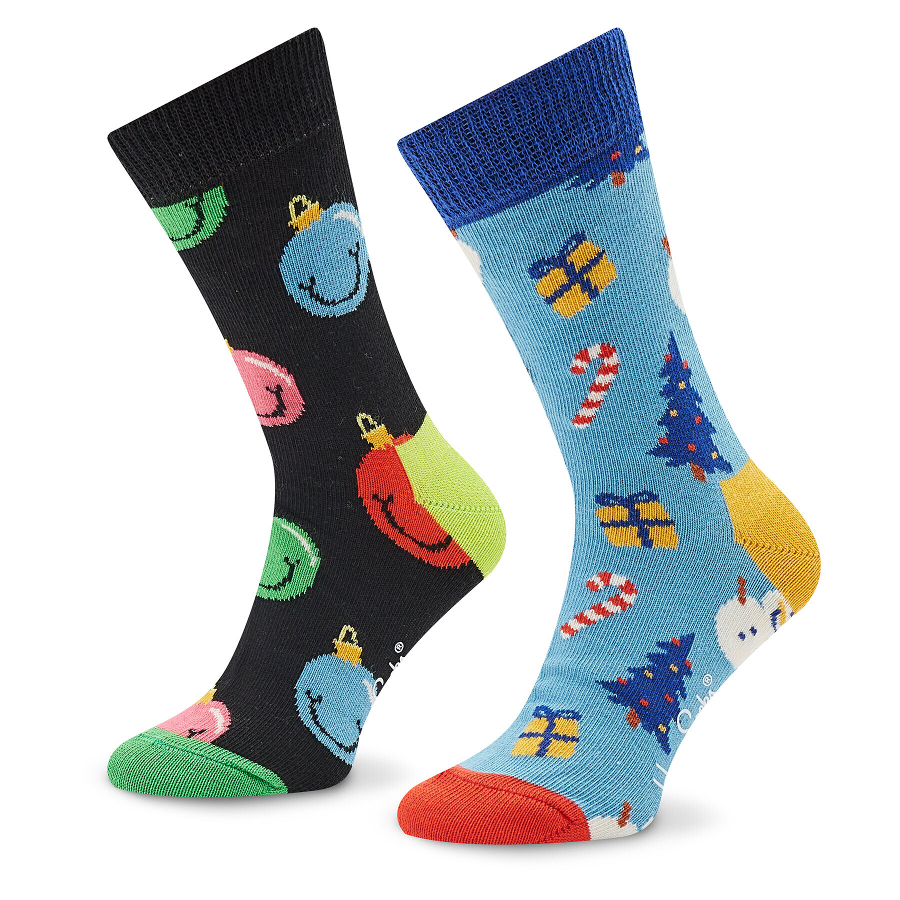 Happy Socks Σετ ψηλές κάλτσες παιδικές 2 τεμαχίων - Pepit.gr