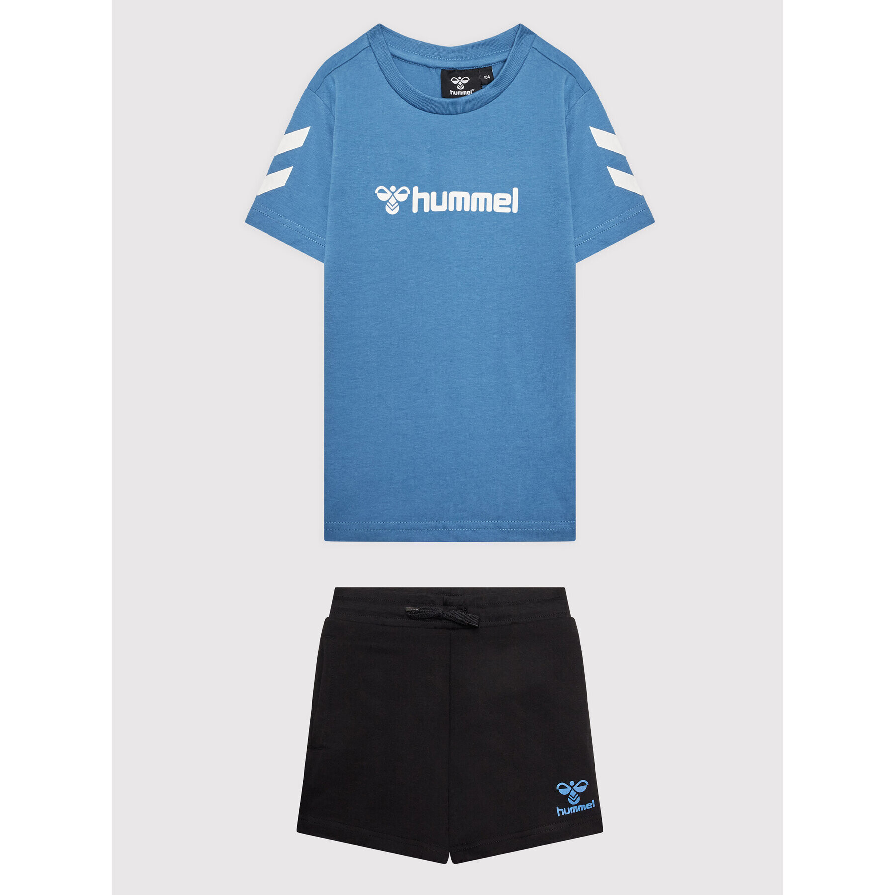 Hummel Σετ t-shirt και αθλητικό σορτς - Pepit.gr