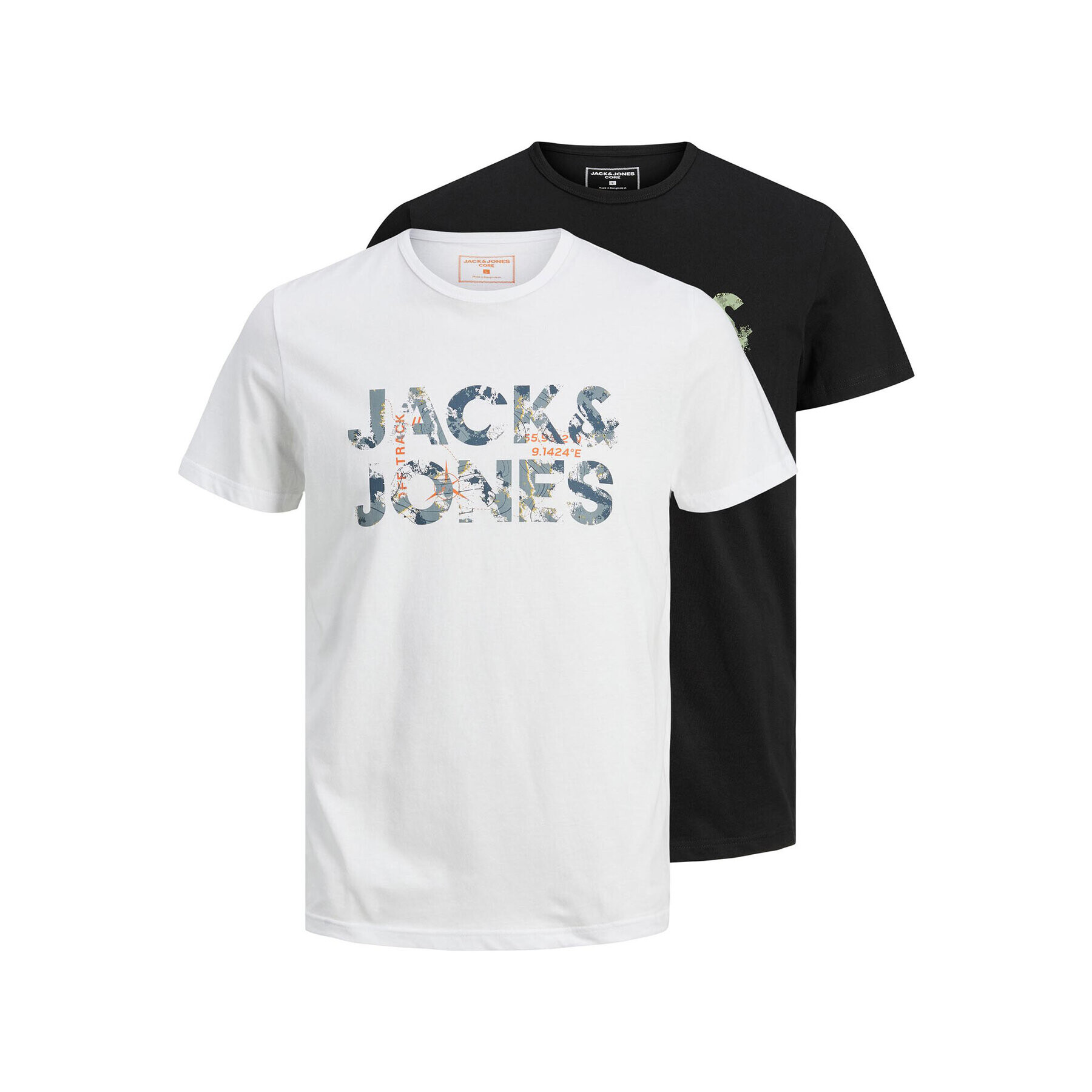 Jack&Jones Junior Σετ 2 T-Shirts - Pepit.gr