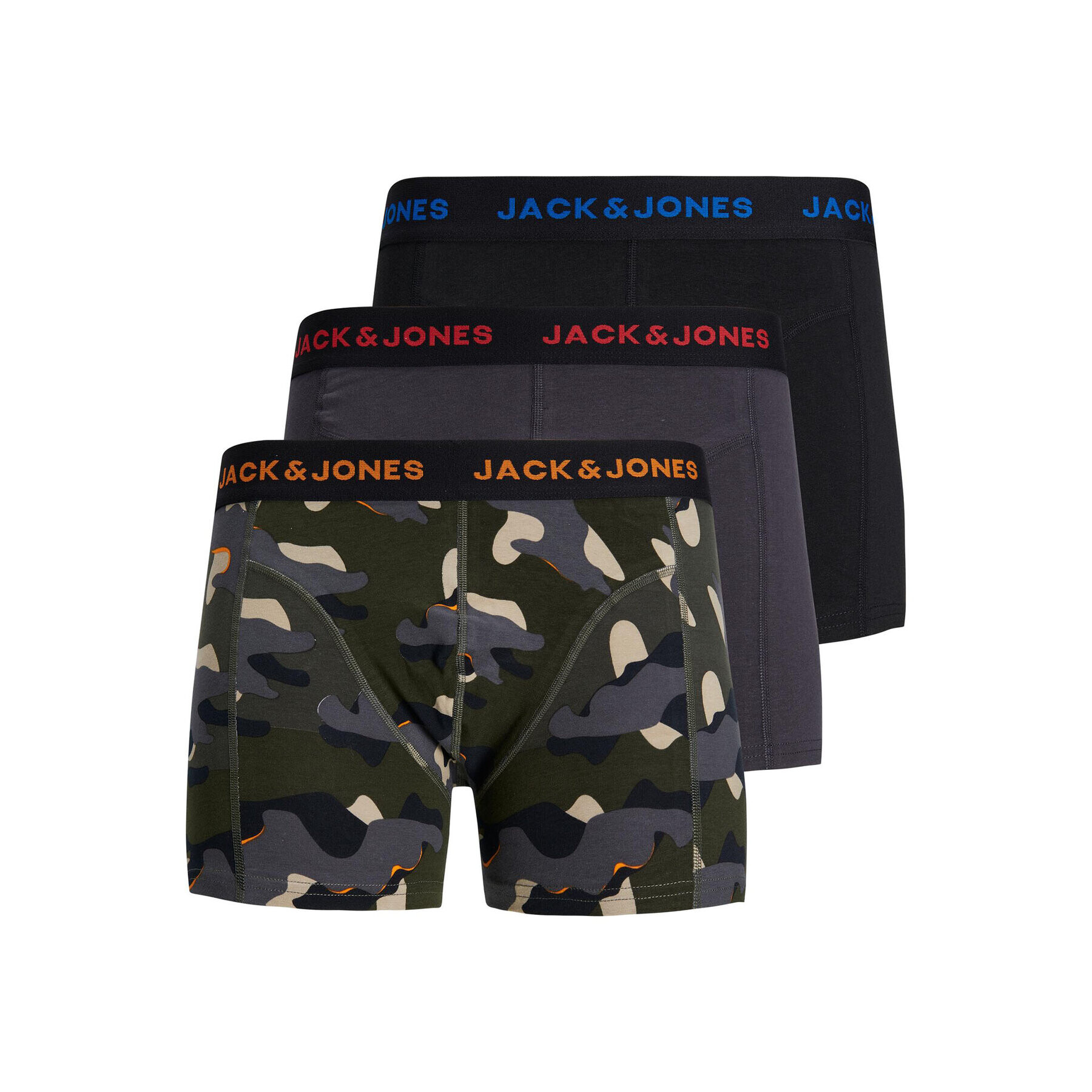 Jack&Jones Junior Σετ μποξεράκια 3 τμχ - Pepit.gr