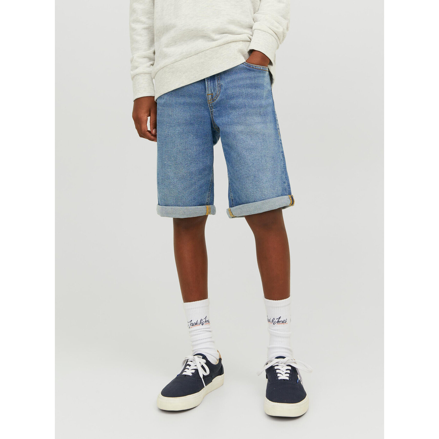 Jack&Jones Junior Τζιν σορτσάκια - Pepit.gr