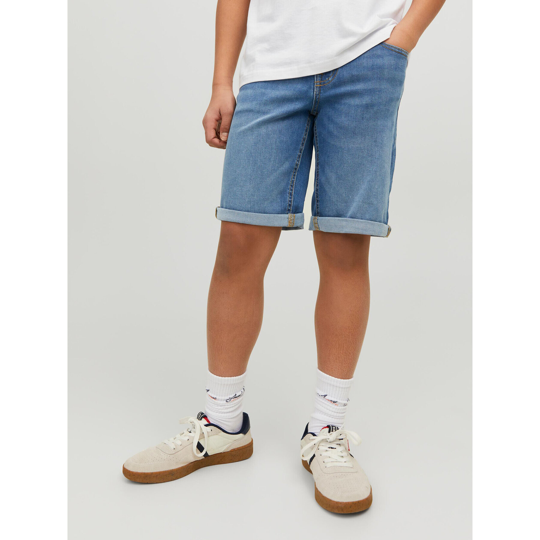 Jack&Jones Junior Τζιν σορτσάκια - Pepit.gr