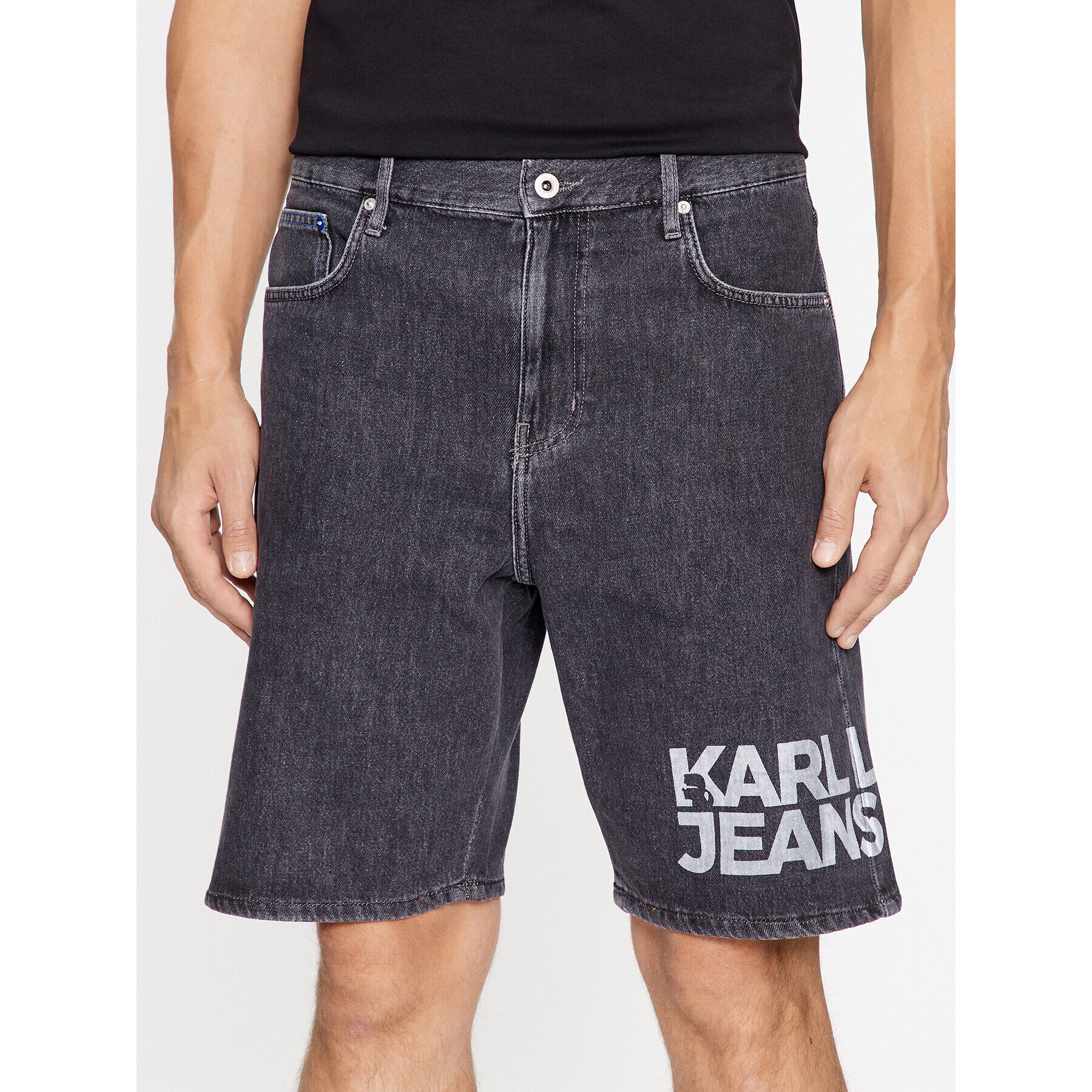 Karl Lagerfeld Jeans Τζιν σορτσάκια - Pepit.gr