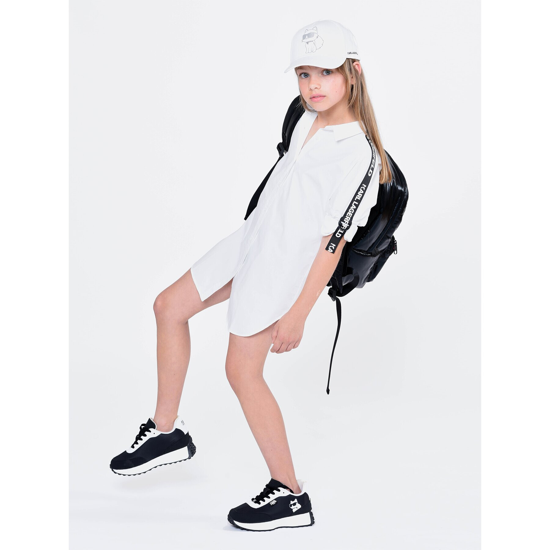 Karl Lagerfeld Kids Φόρεμα πουκάμισο - Pepit.gr