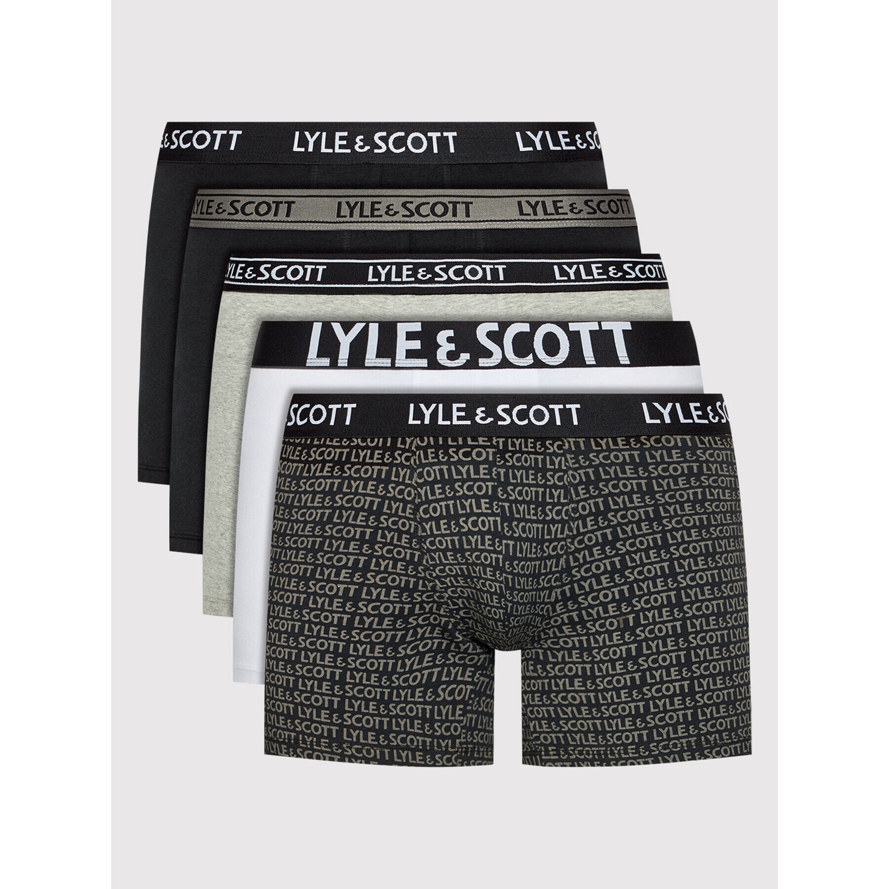 Lyle & Scott Σετ μποξεράκια 5 τμχ. - Pepit.gr