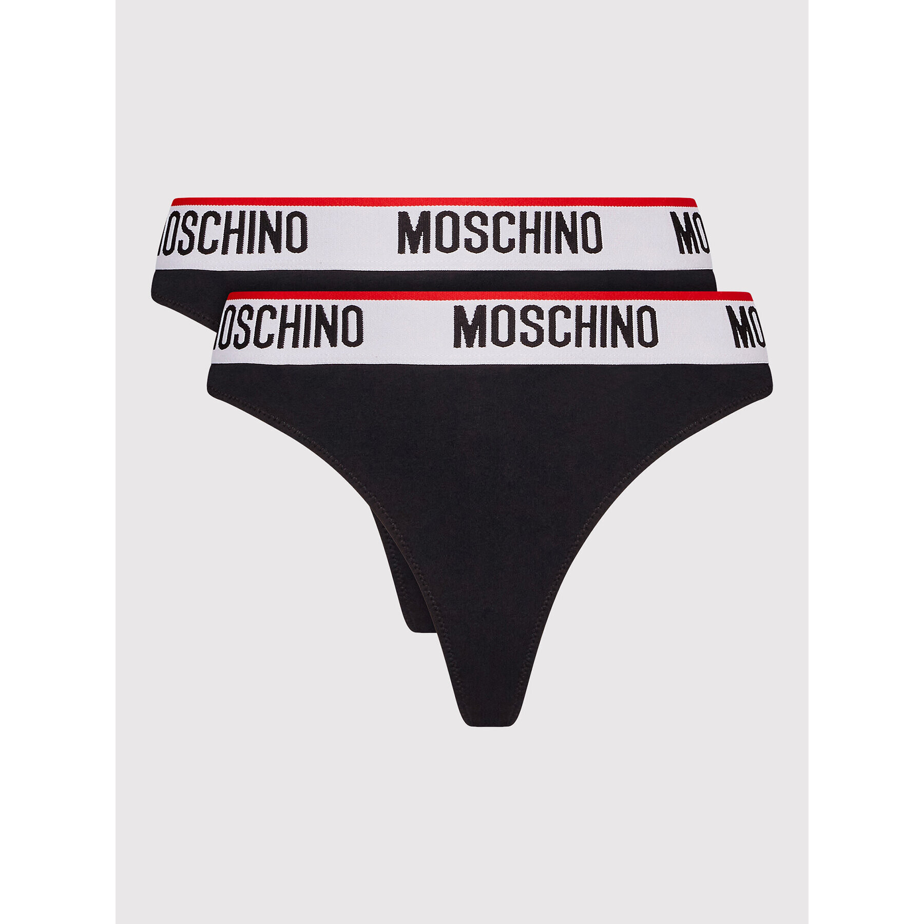 MOSCHINO Underwear & Swim Σετ 2 τεμάχια στρίνγκ - Pepit.gr