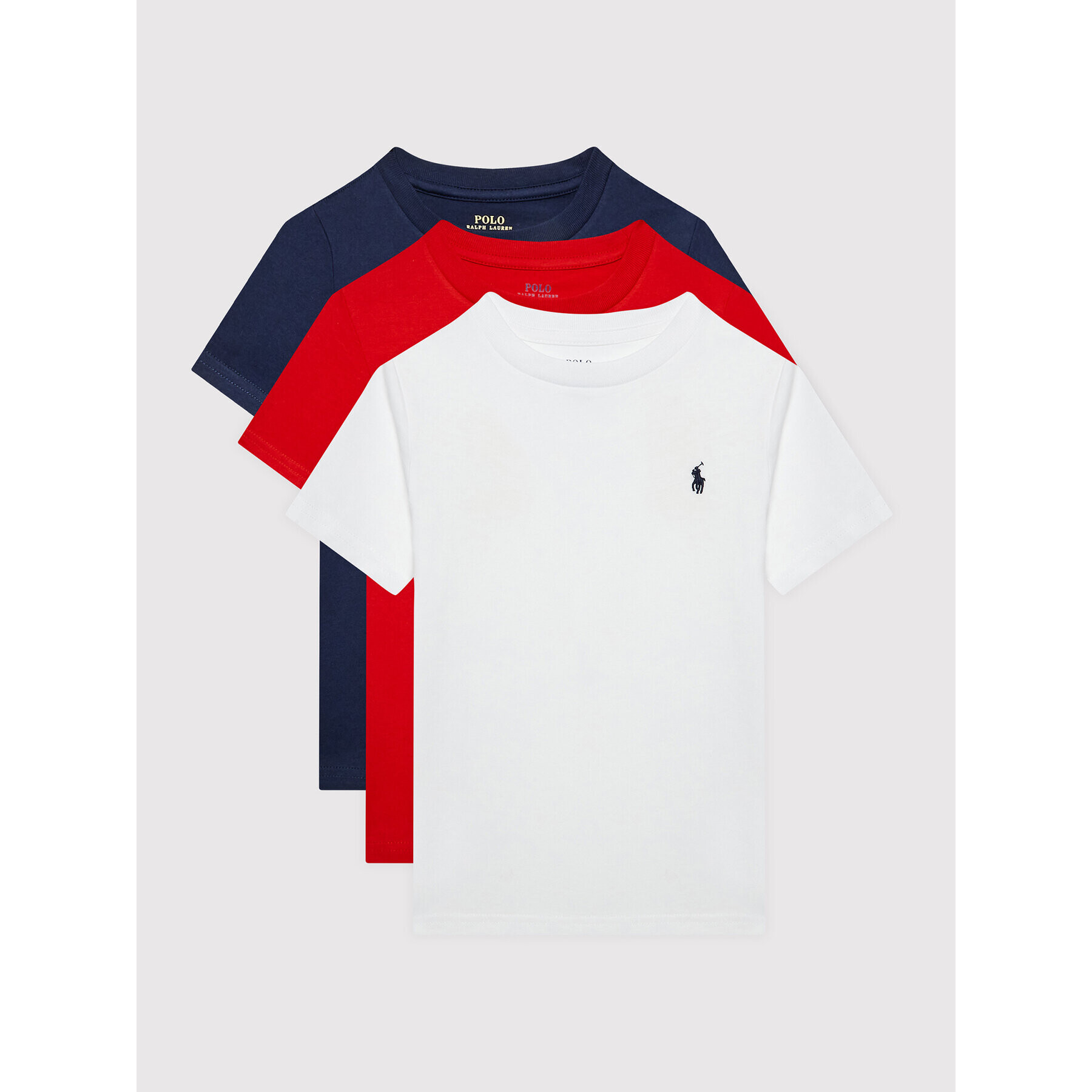 Polo Ralph Lauren Σετ 3 T-Shirts - Pepit.gr