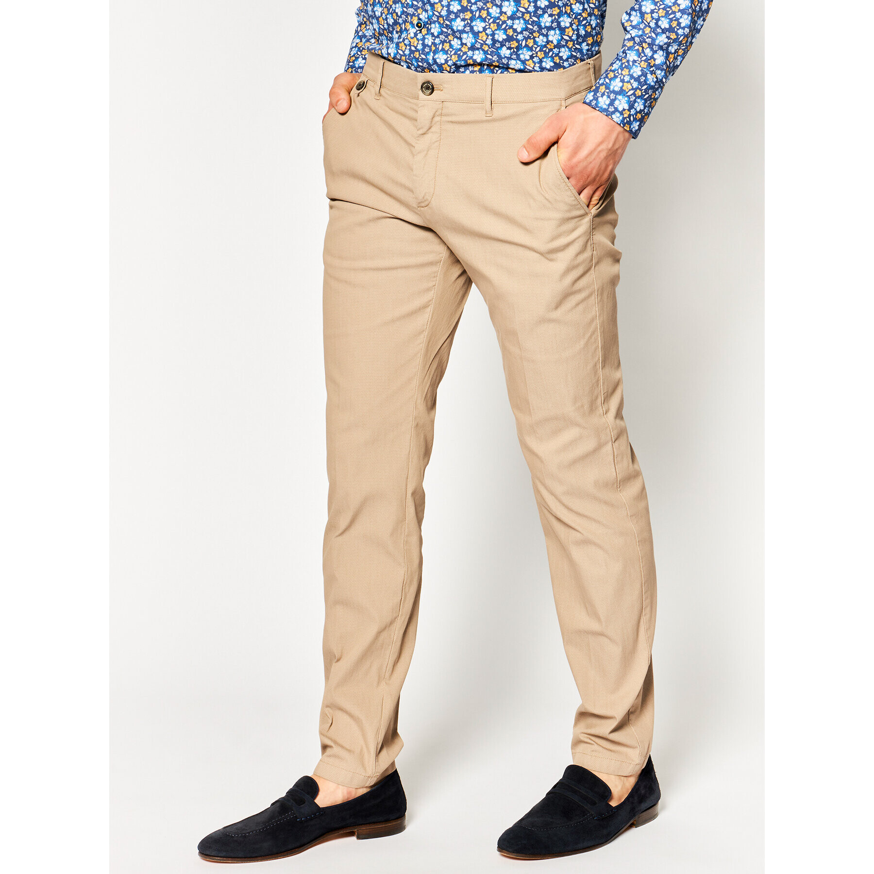 Tommy Hilfiger Tailored Παντελόνι υφασμάτινο Tommy Hilfiger - Pepit.gr