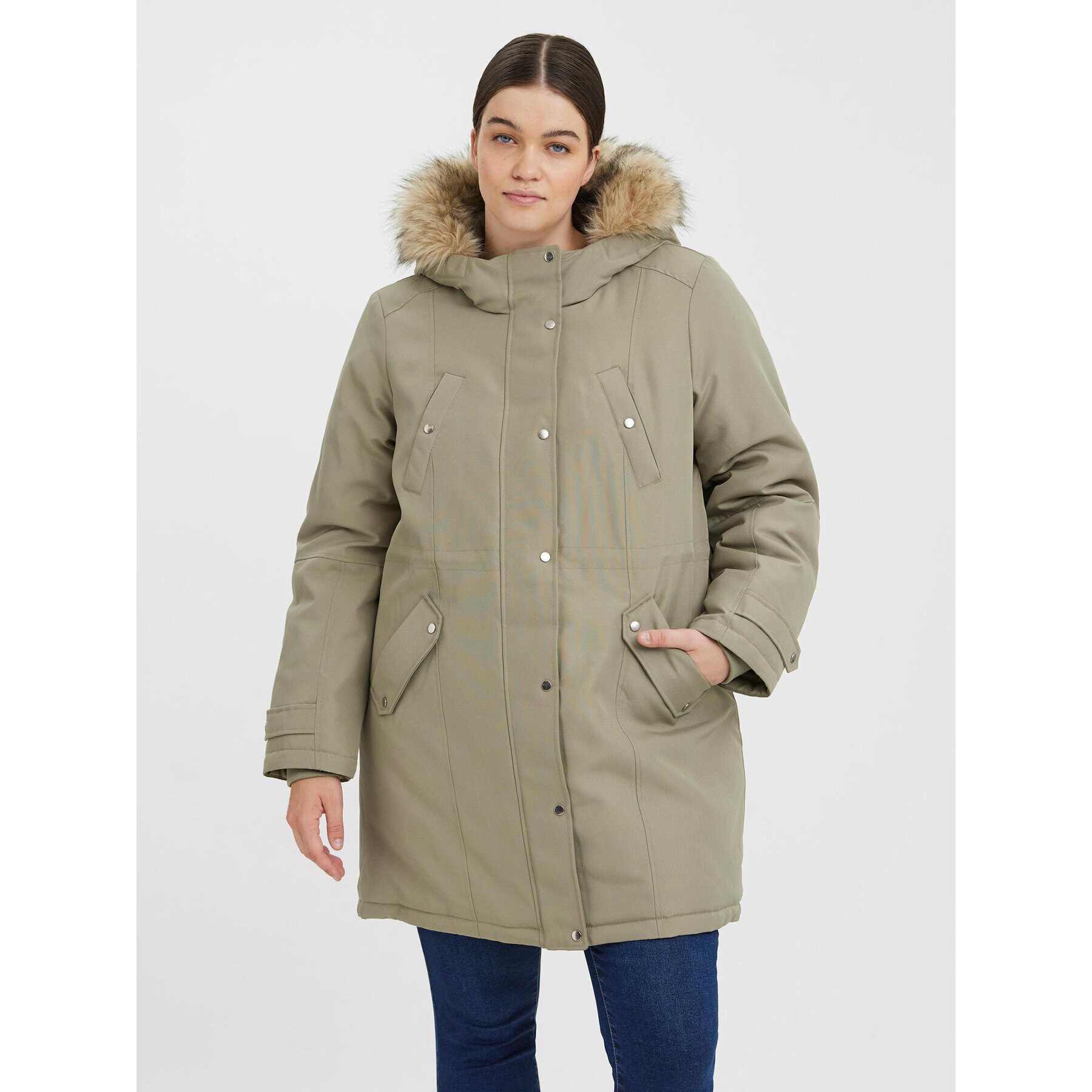 Vero Moda Curve Parka - Pepit.gr